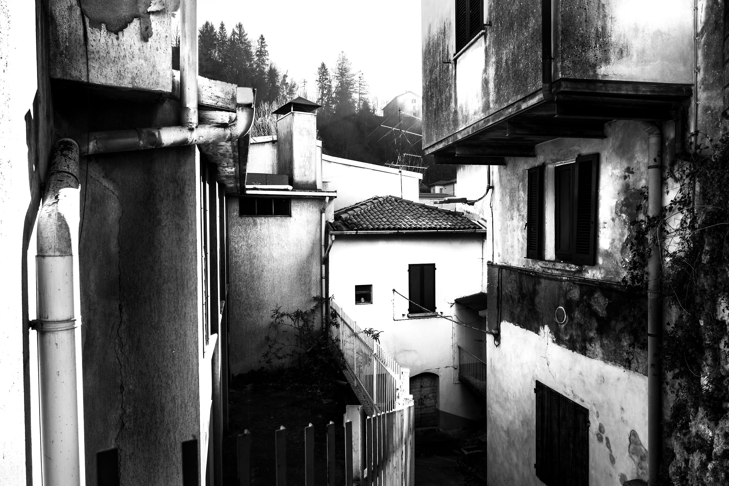 The historic core of Malavedo