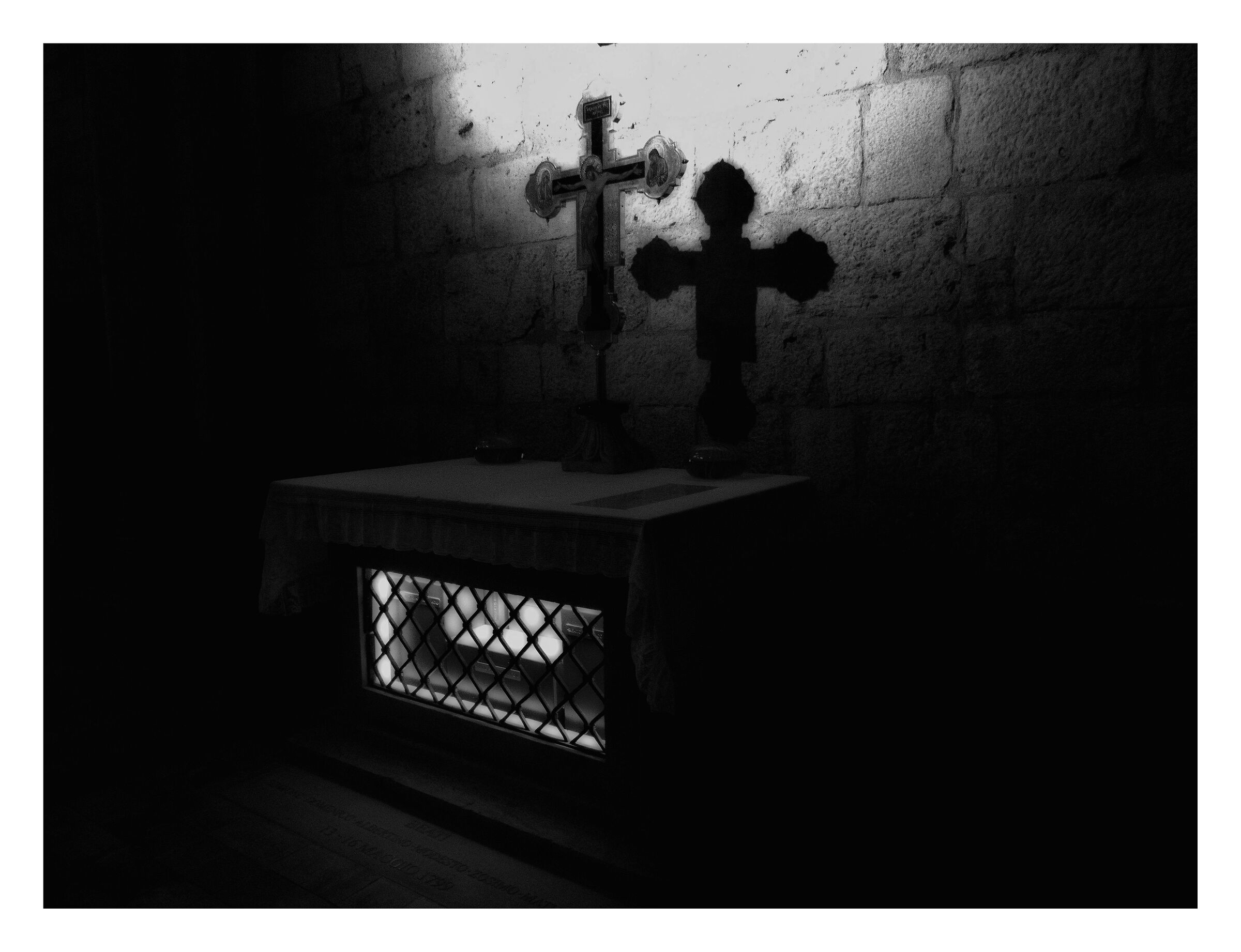 The Cross... and a shadow accompanies it