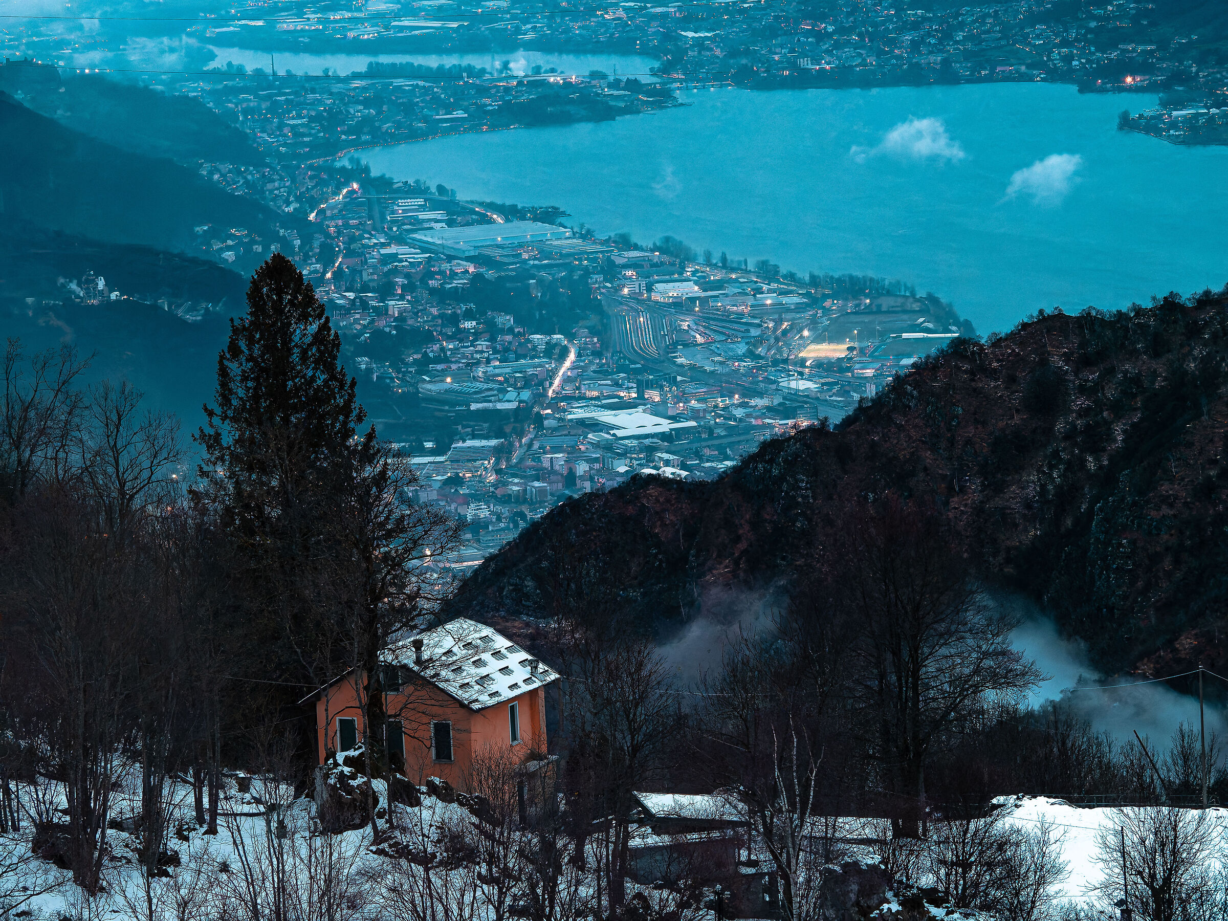 View from Piani Resinelli, Lecco
