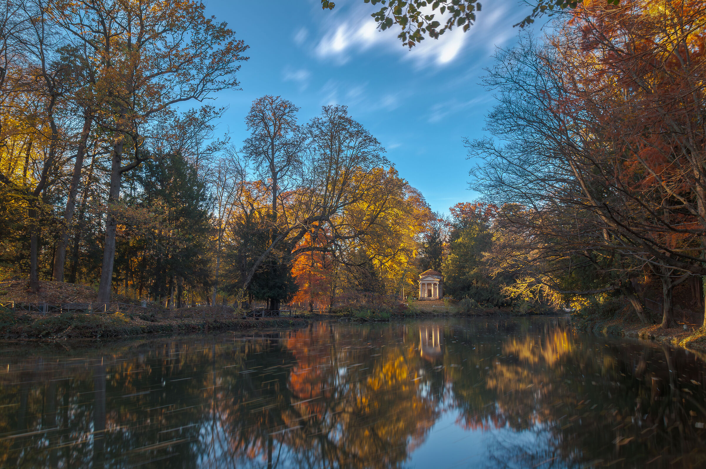 Autumn Impressionism at Monza Park