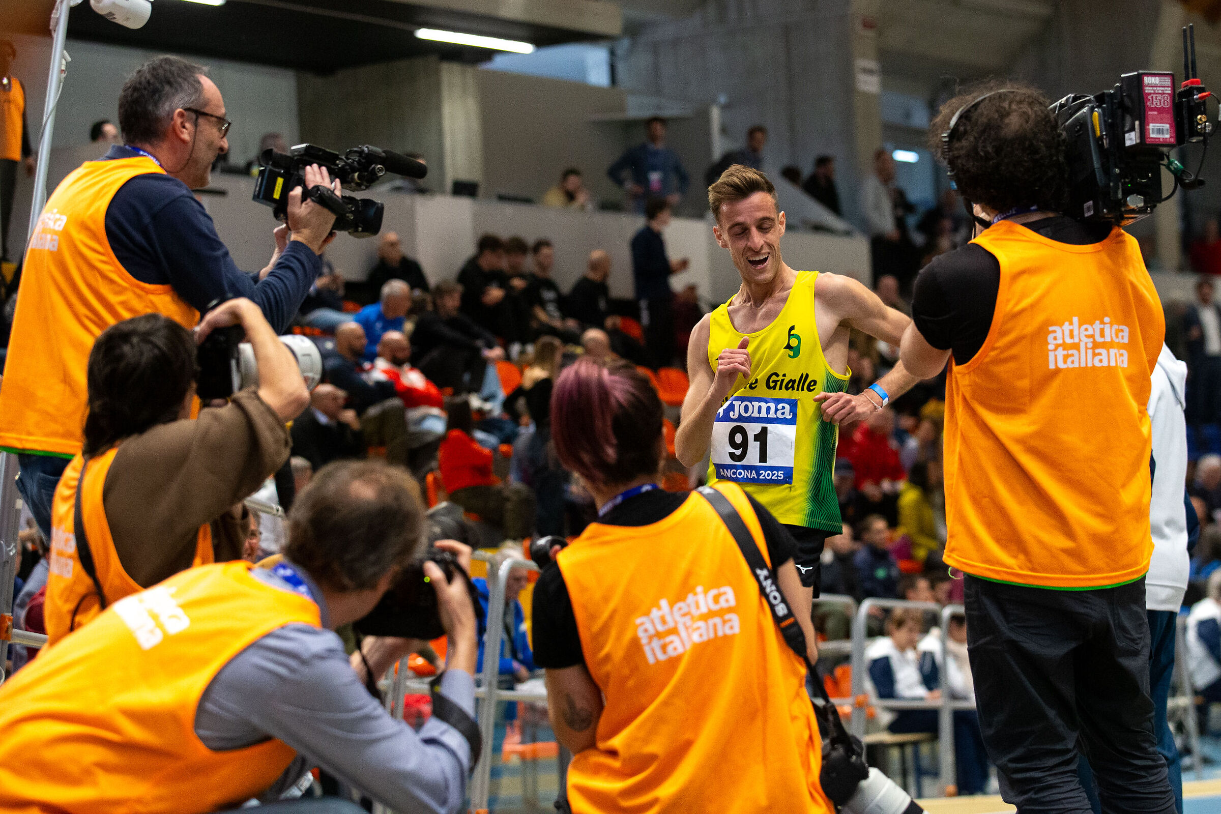 Francesco Fortunato Record del mondo marcia 5000 metri