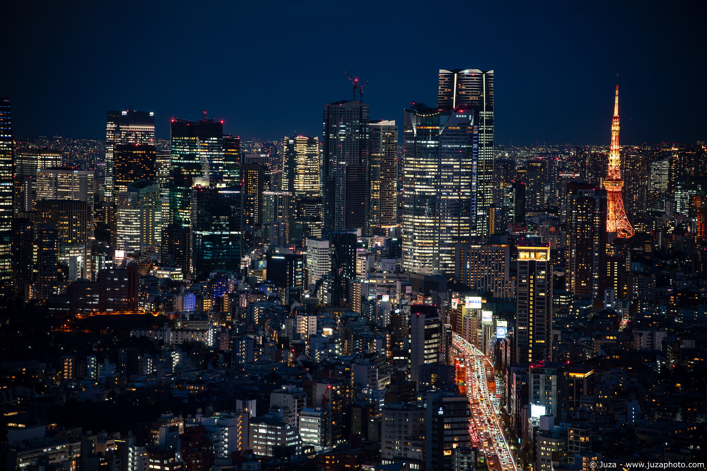 Tokyo at night