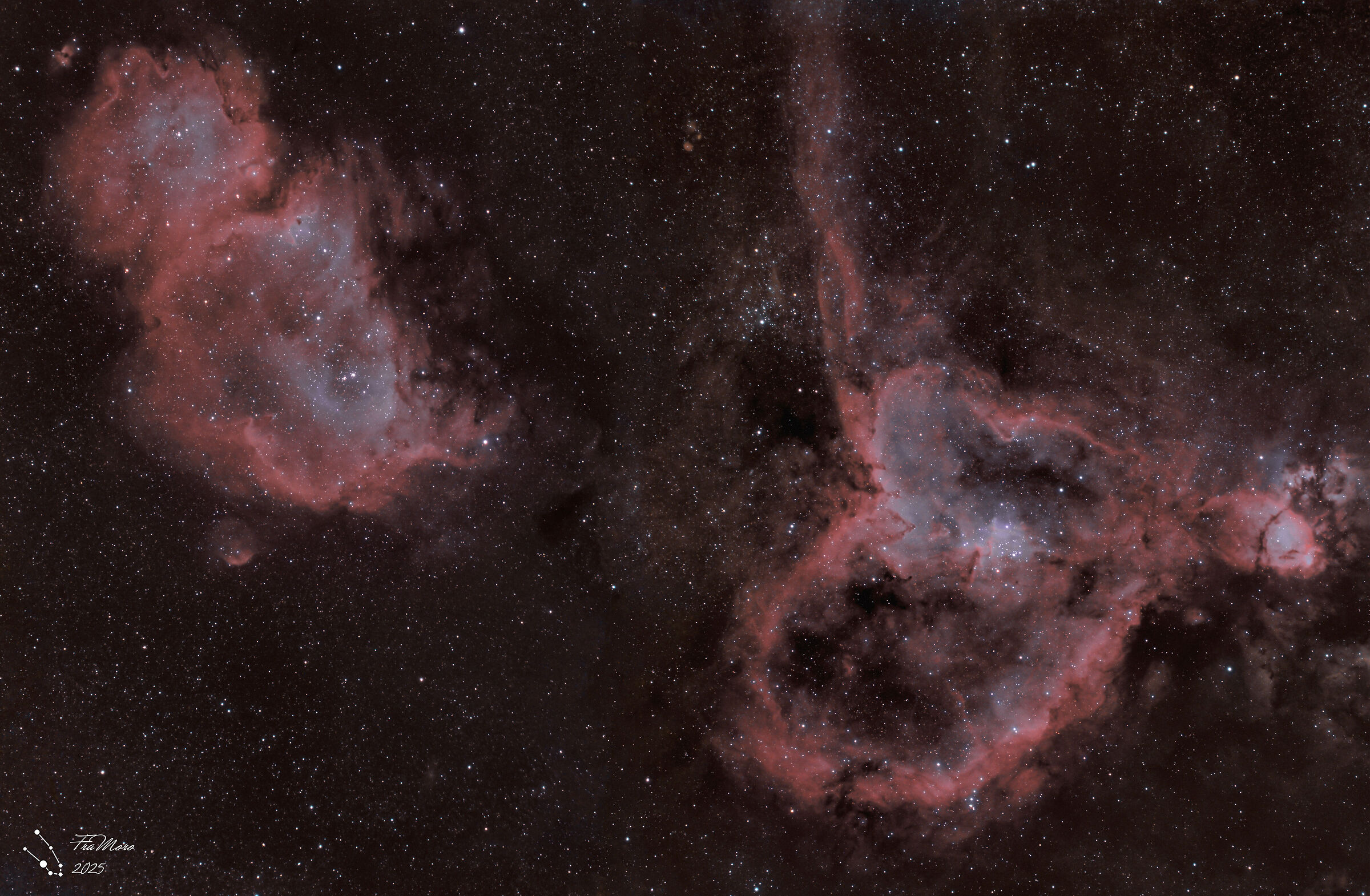 Heart & Soul nebulae