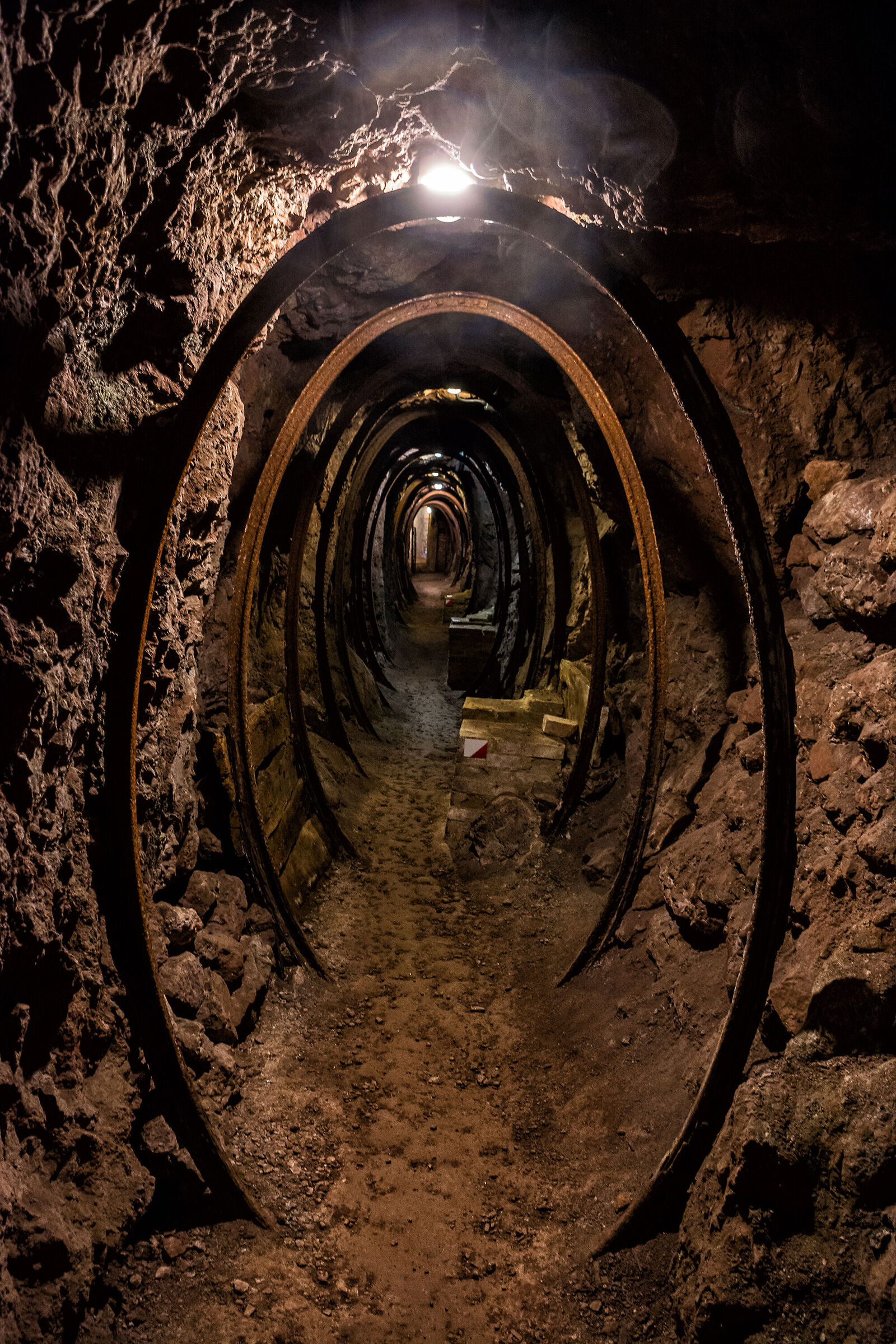 In the belly of the mine