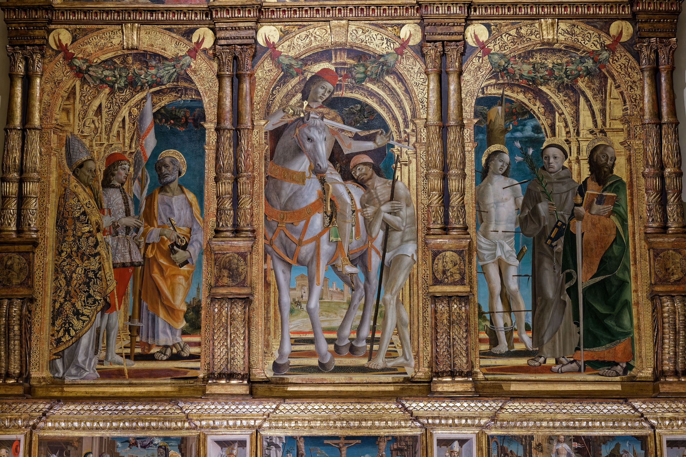 Pala di san Martino, Treviglio