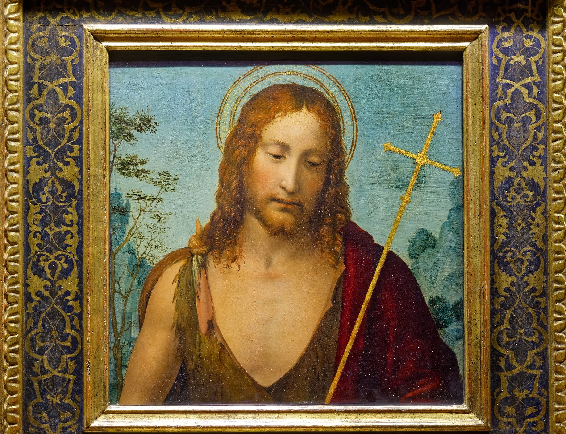 Bernardo Zenale, San Giovanni battista - fine sec.XV