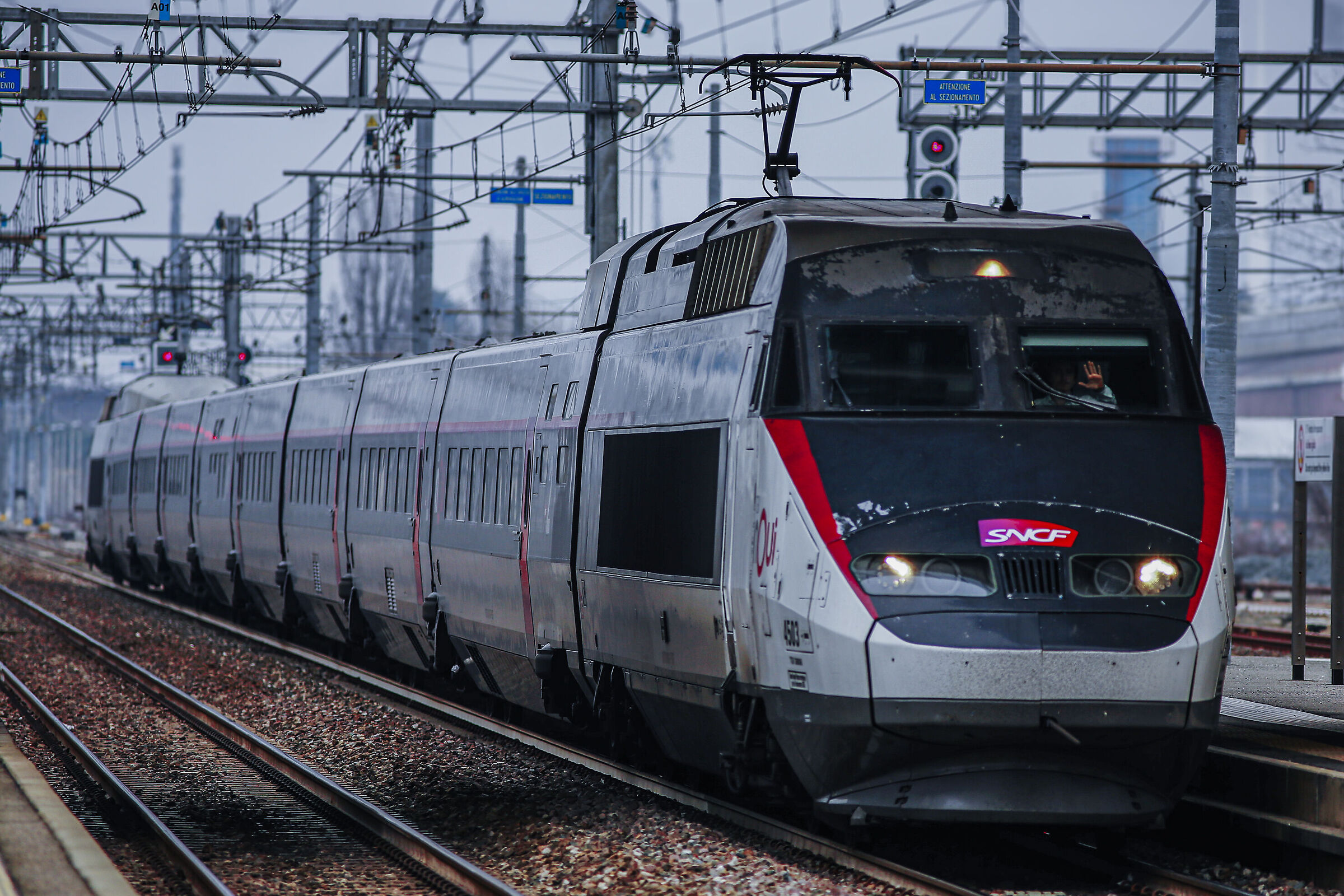 TGV to Turin Stura