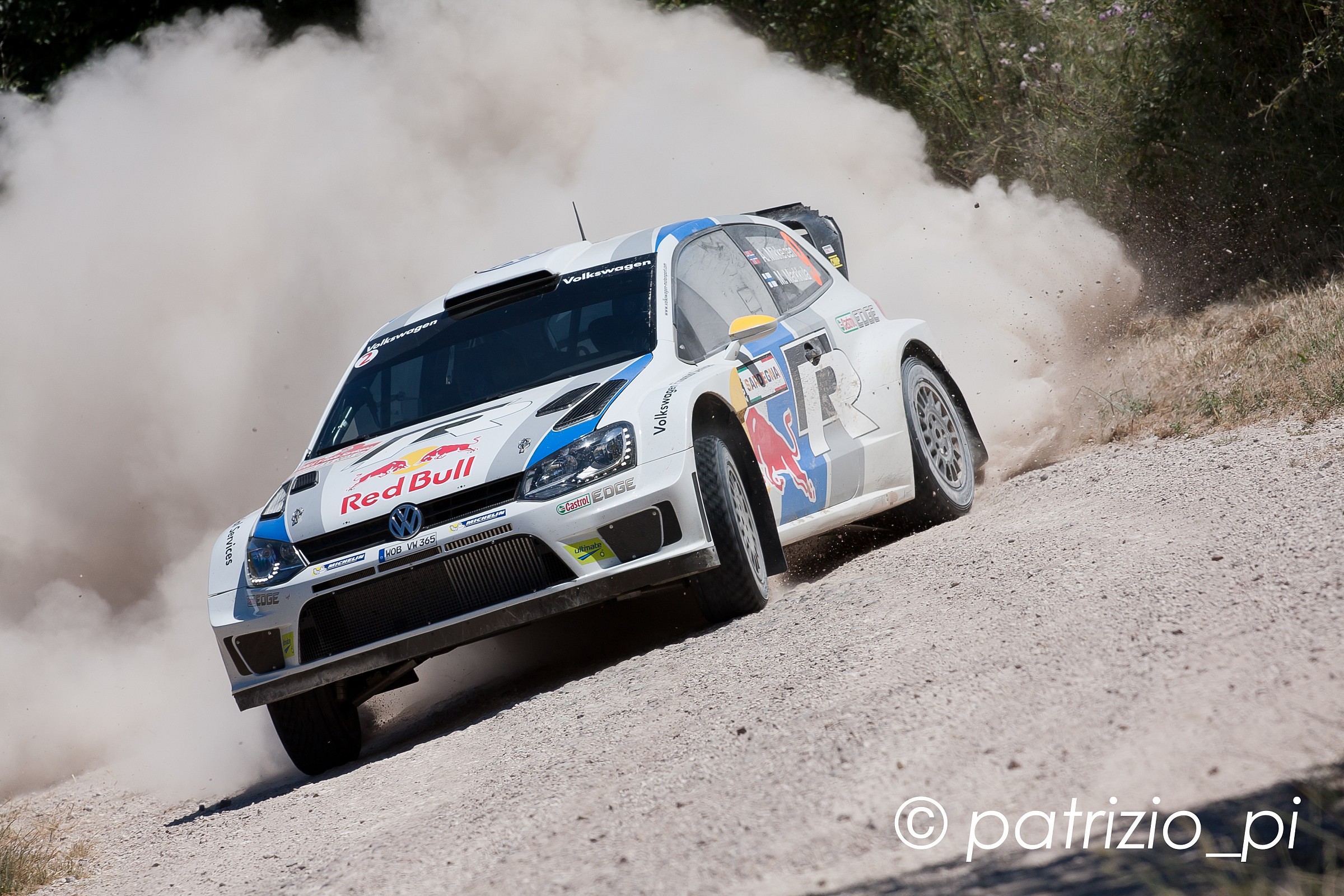 Andreas Mikkelsen on VW Polo WRC
