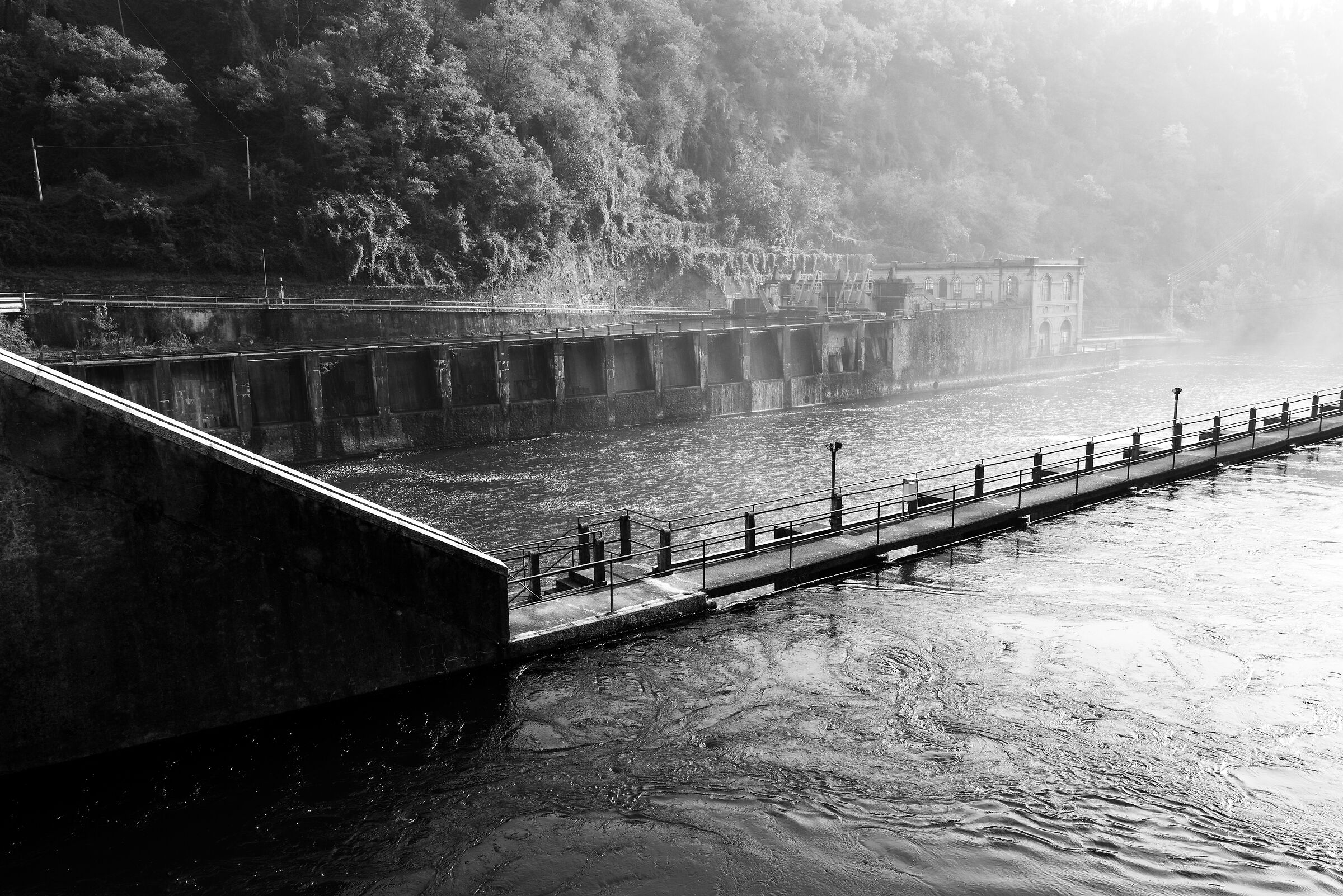 Adda, near the Semenza power plant
