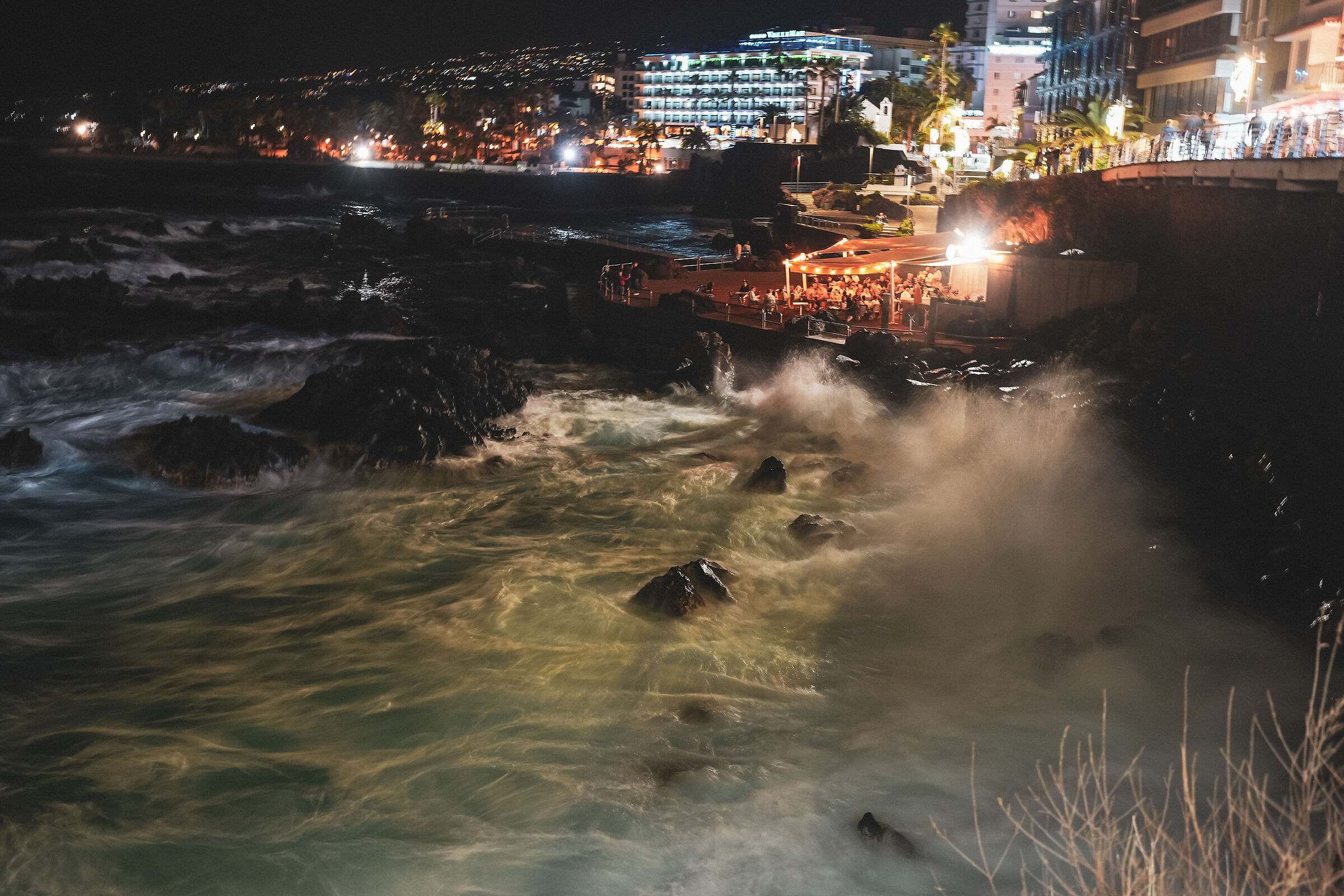 Cena frizzante a Puerto de la Cruz
