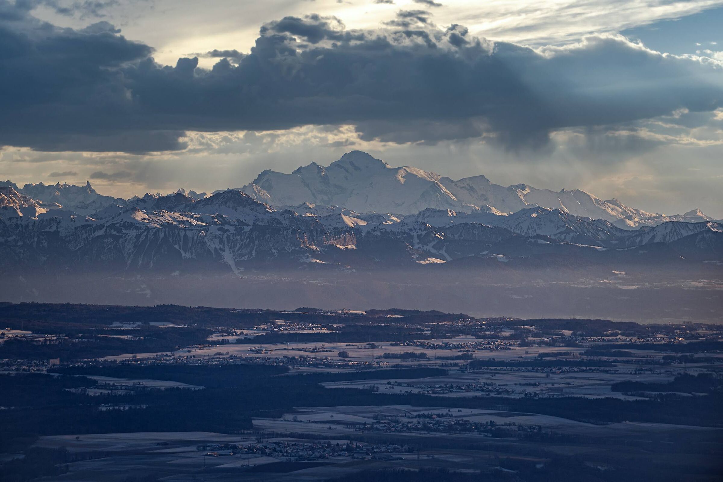 Tempral on Mont Blanc, Bullet, Switzerland