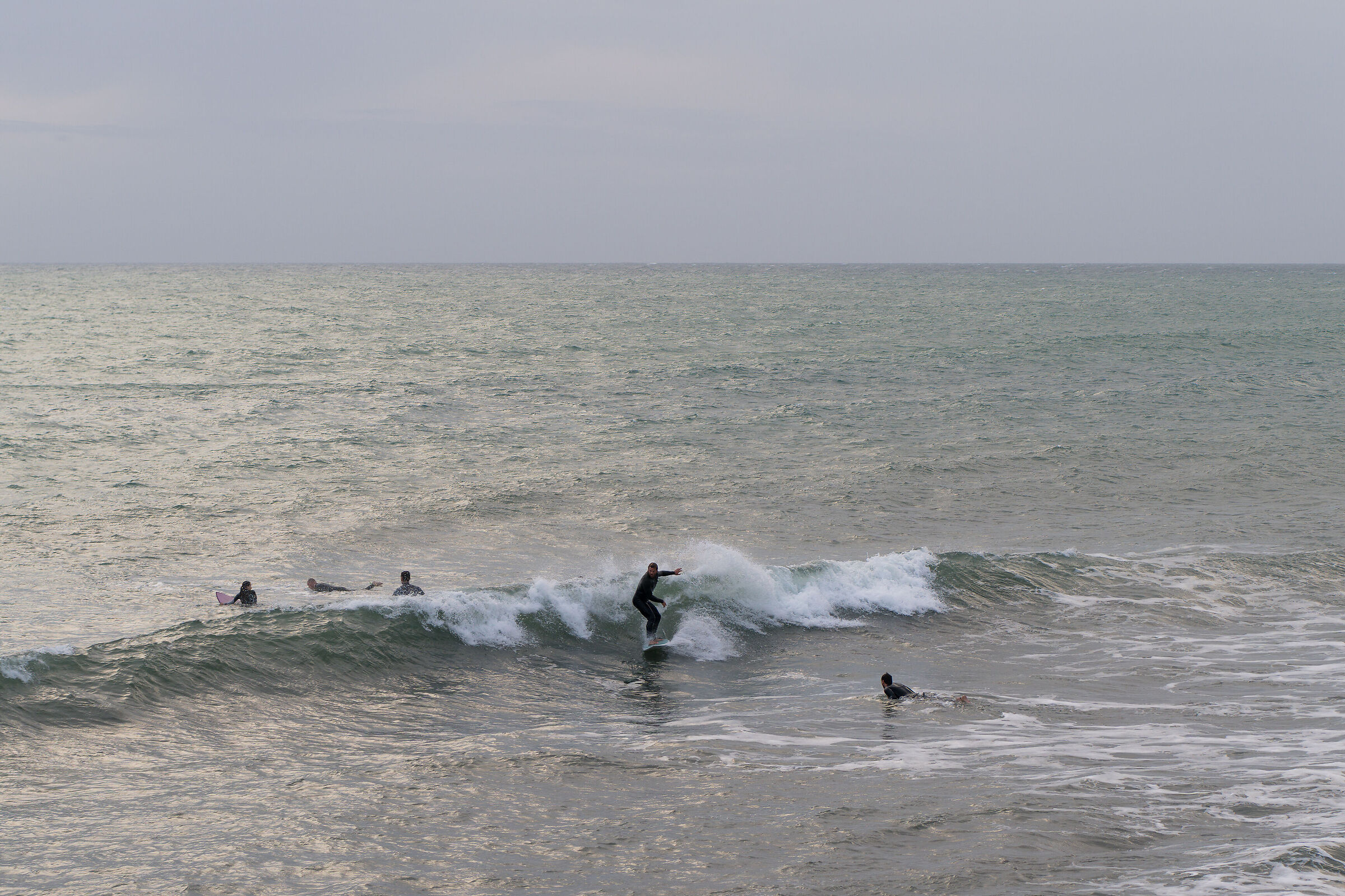Surfers in Granitola