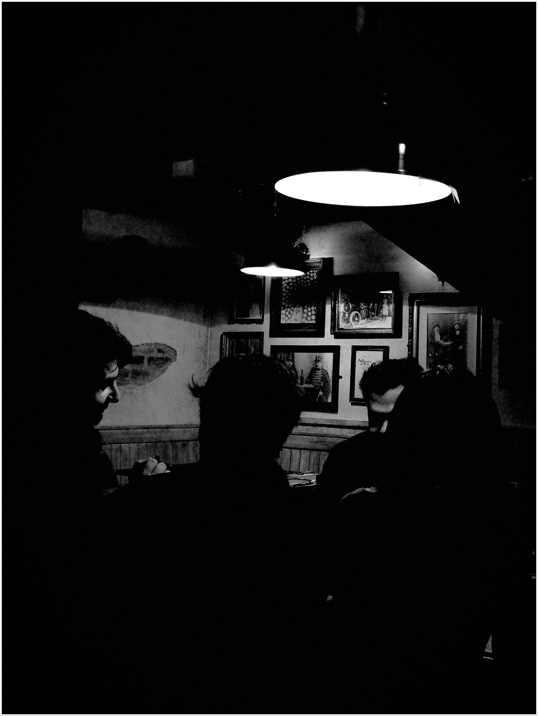 une soirée au bistro