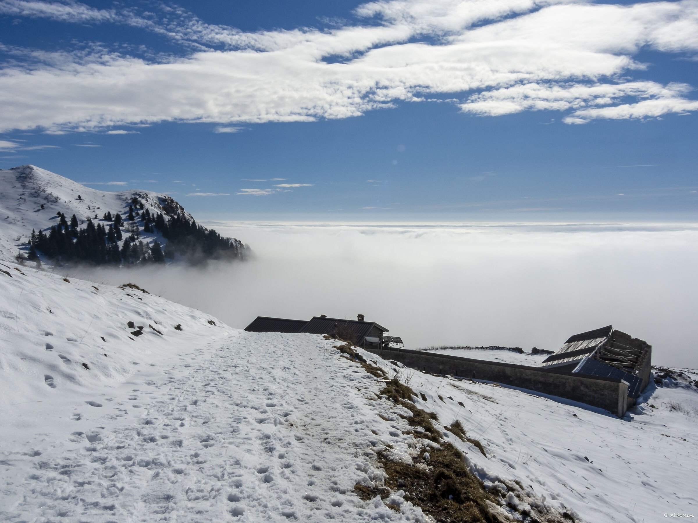 La nebbia e il cielo