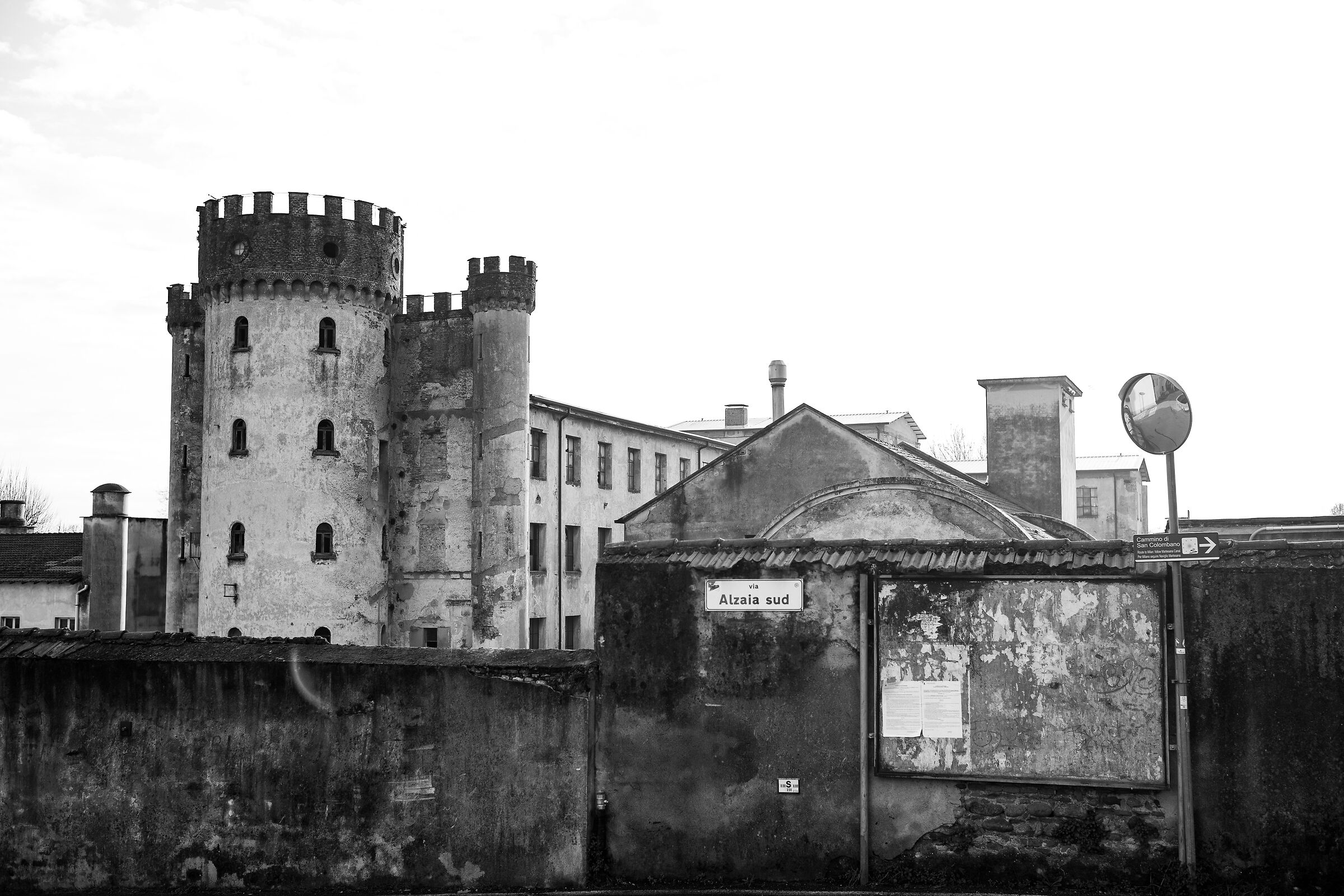 Velvis velvet factory in Vaprio d'Adda