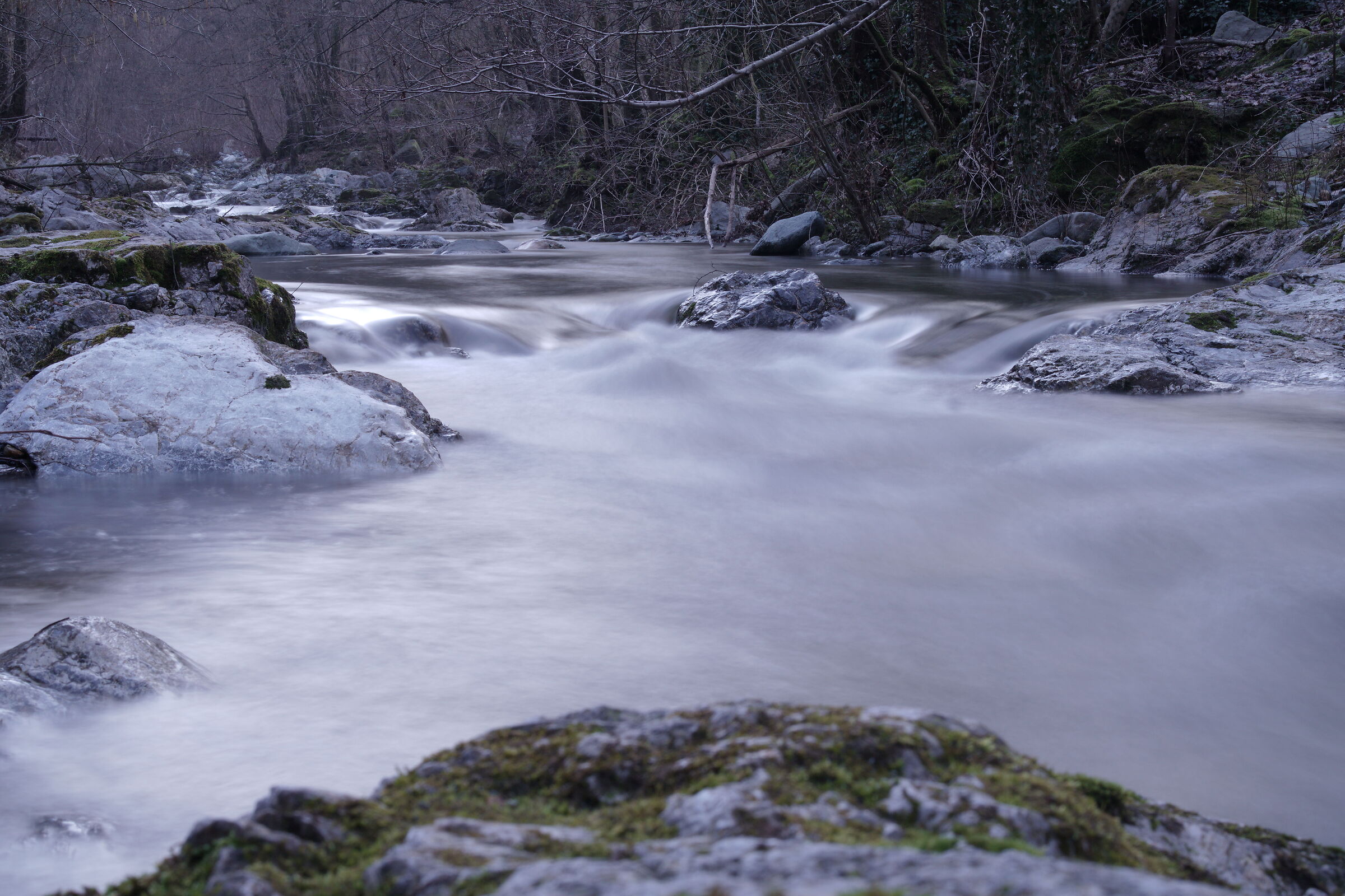 Fiume alla sera