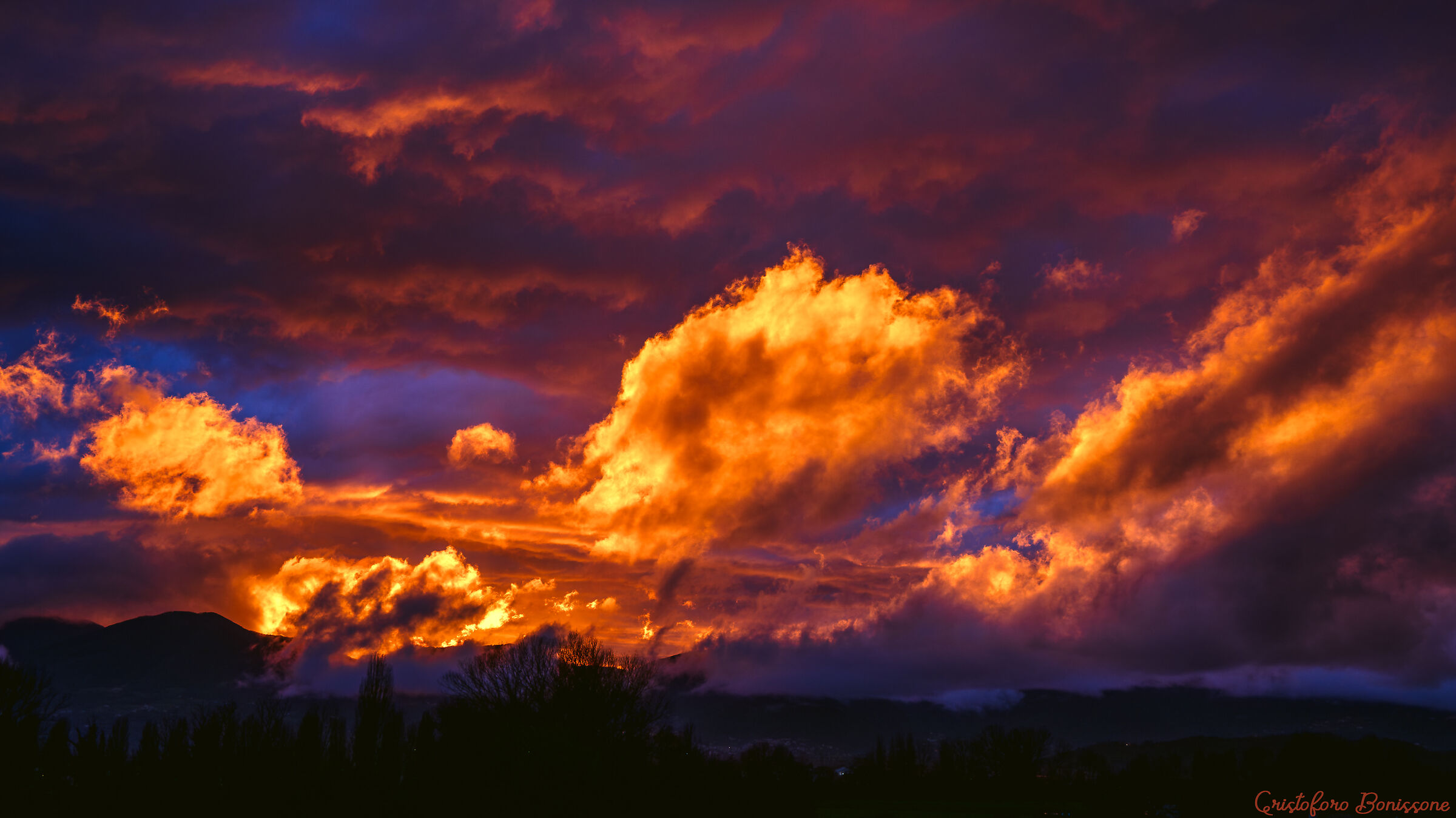 Tramonto Rieti 8K HDR