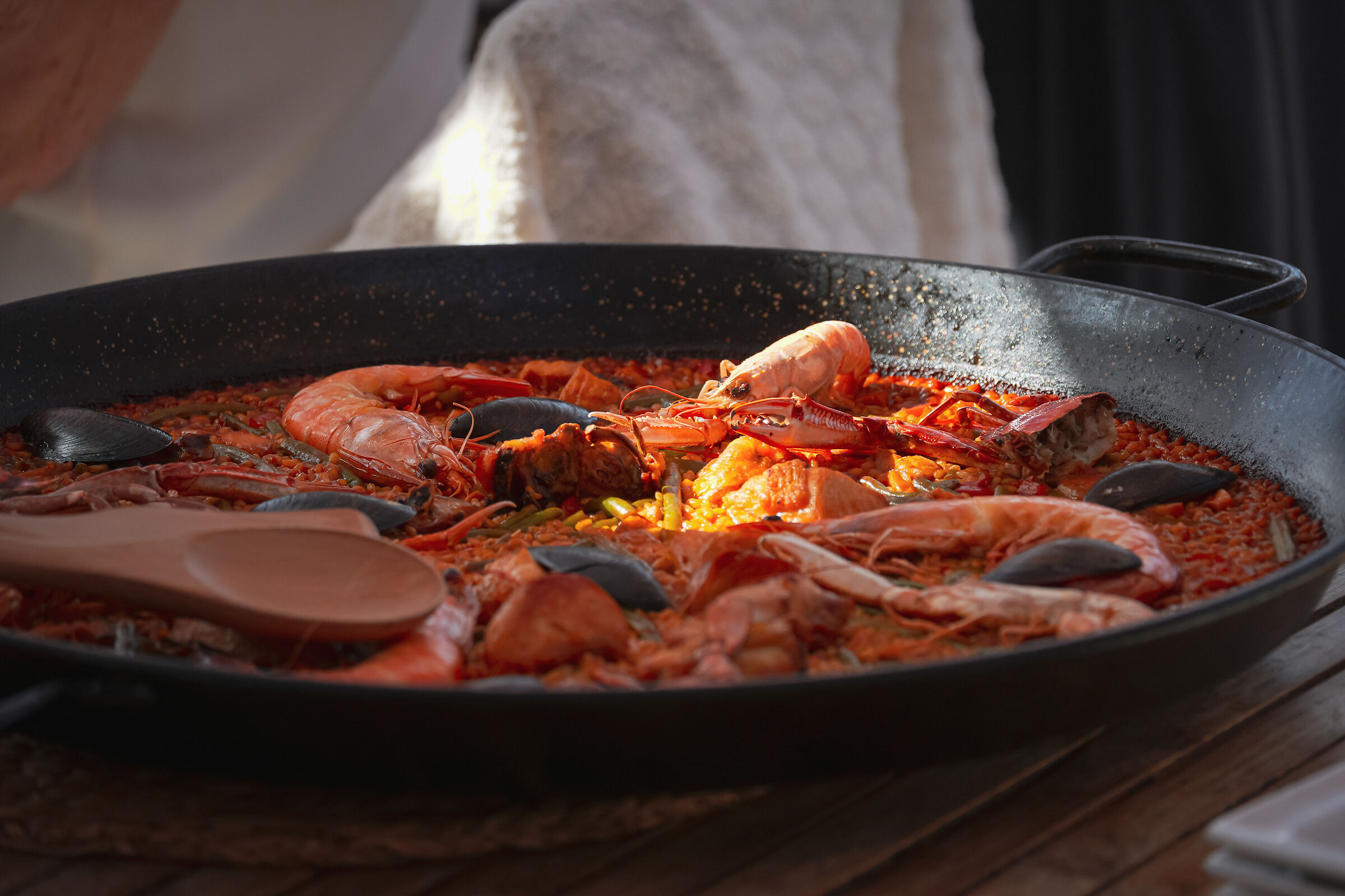 Paella de marisco