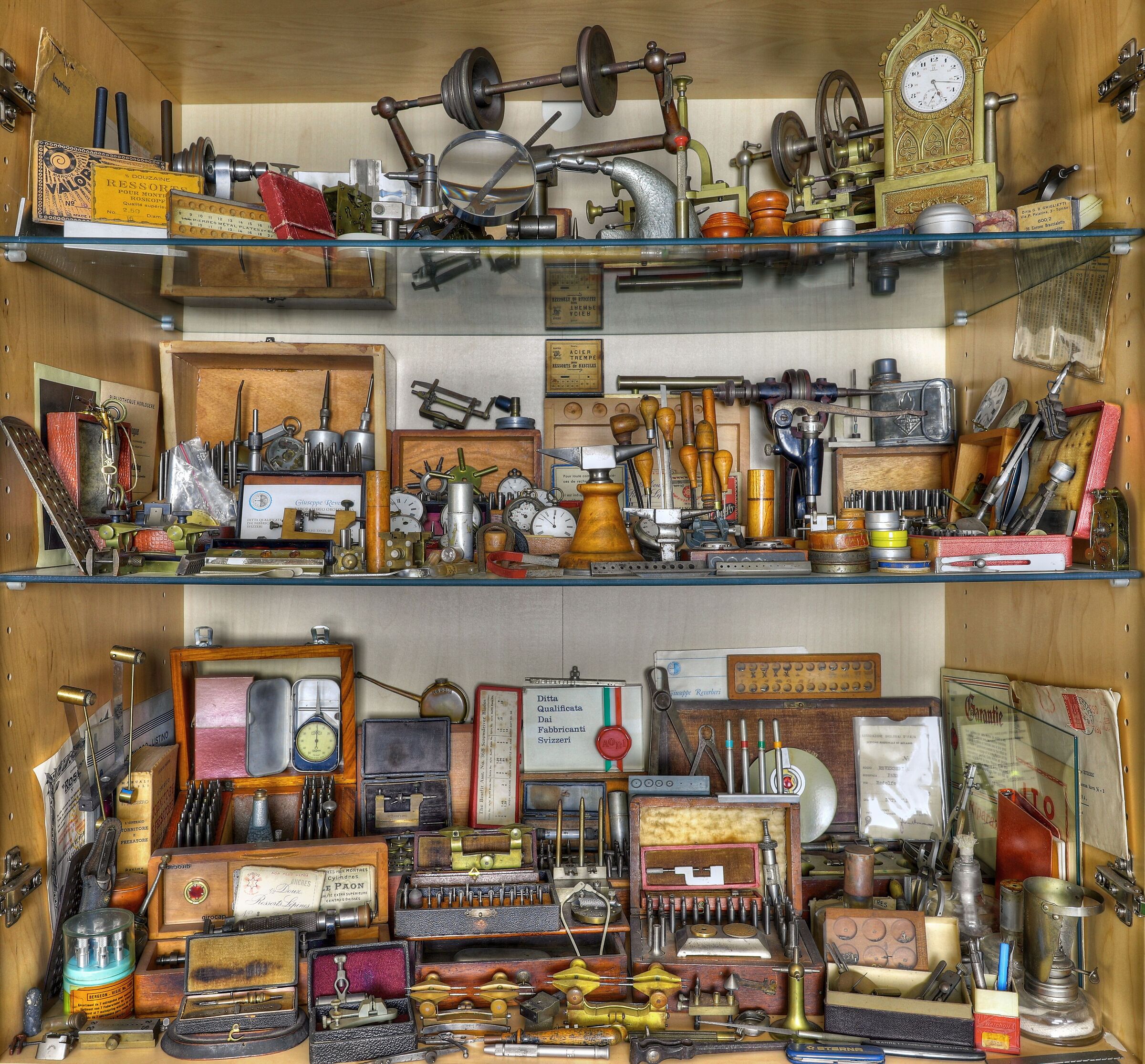 The small watchmaking museum