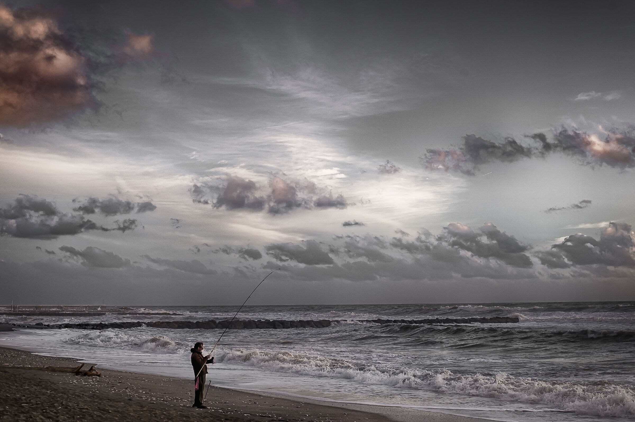 ...la solitudine del pescatore