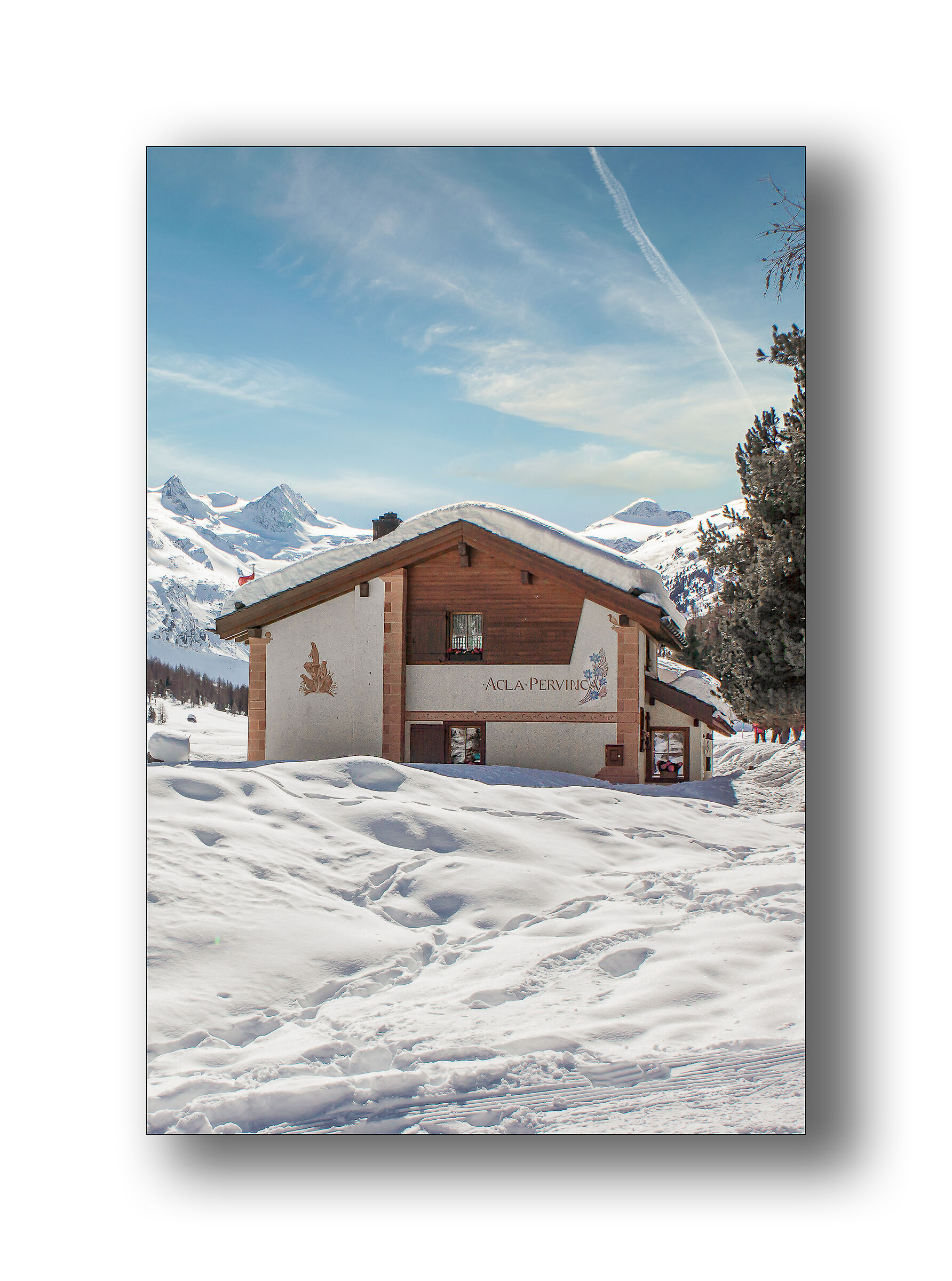 Villa P.Testa. Val roseg