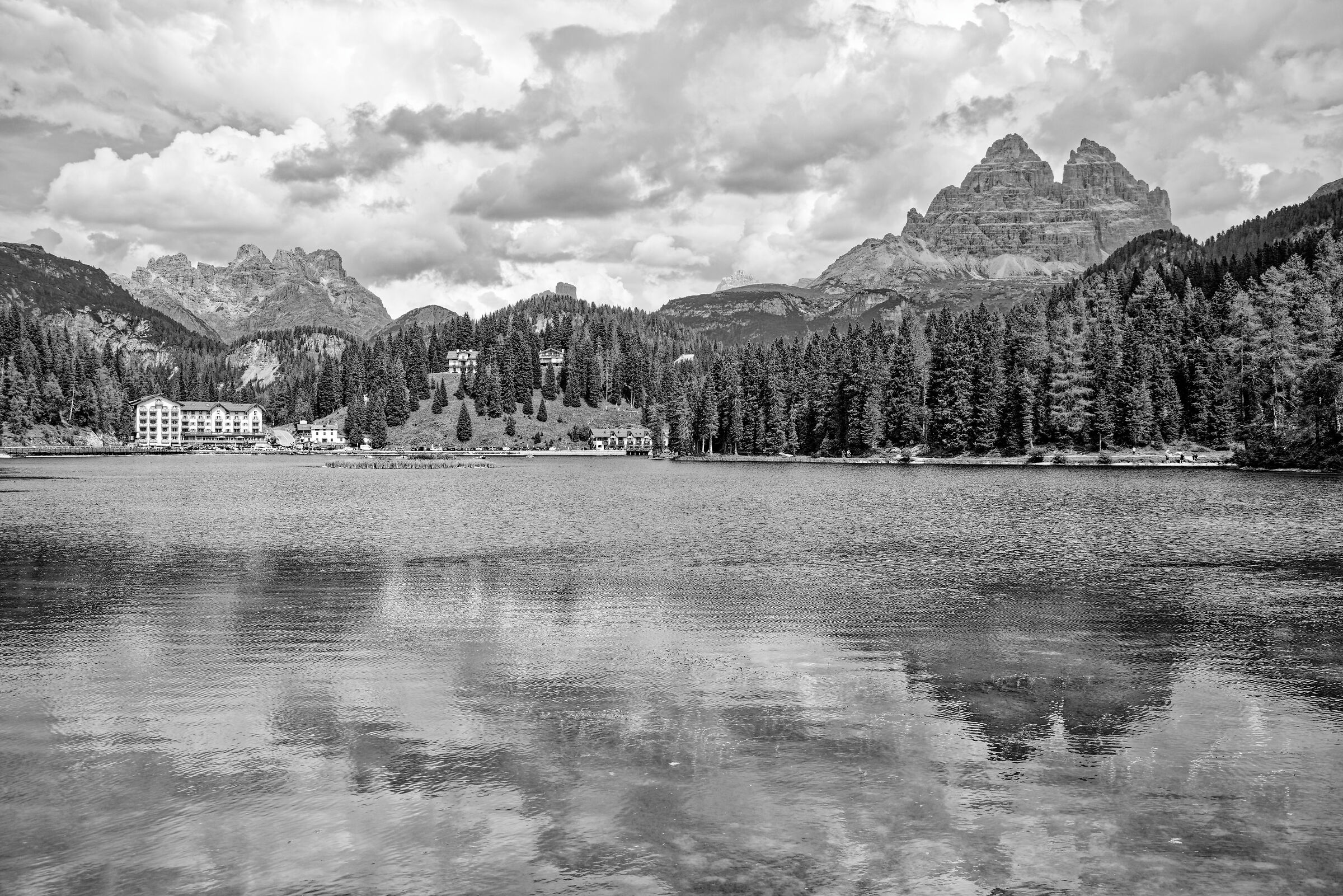 Lake Misurina and Three Peaks