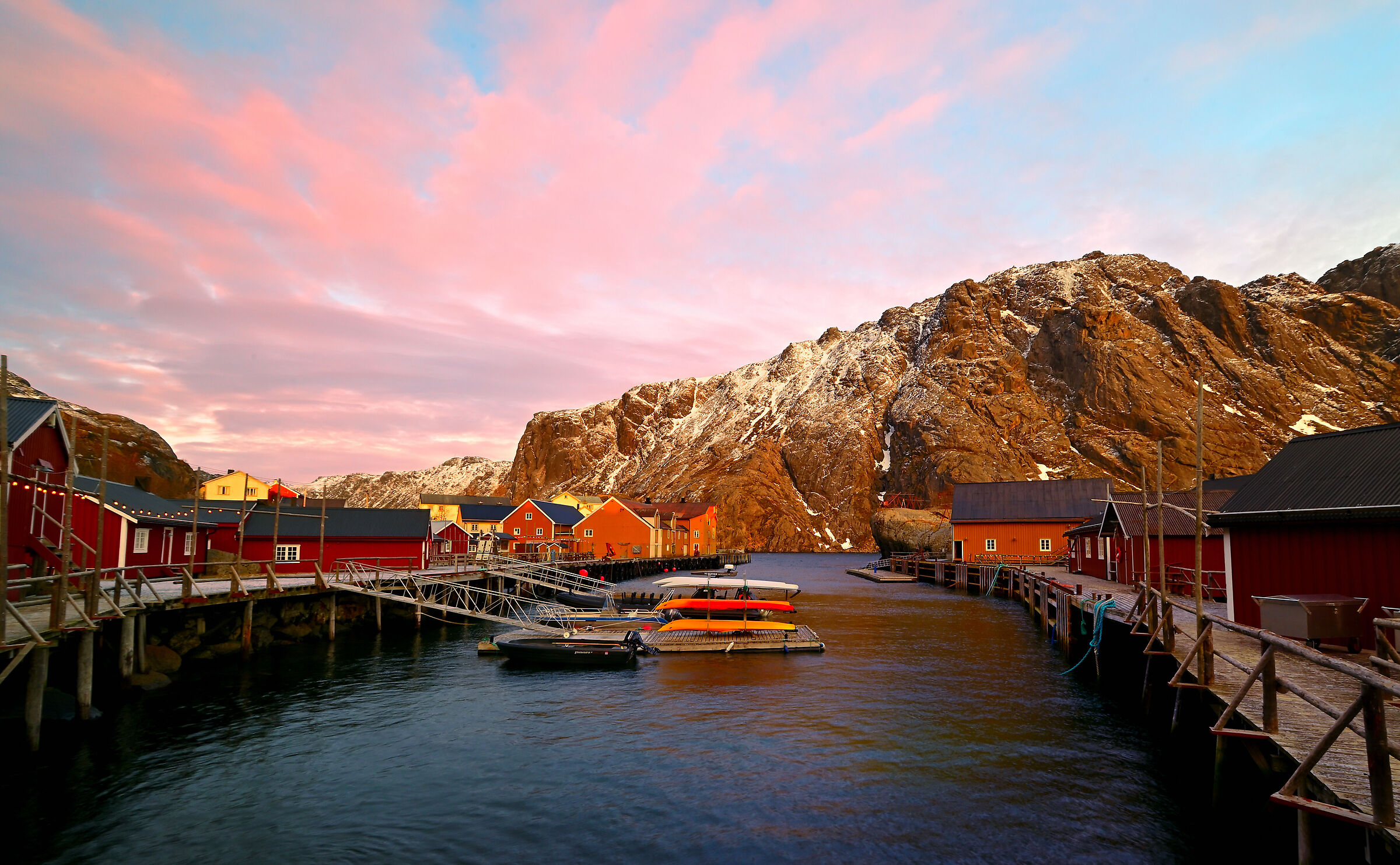 Nusfjord, villaggio di pescatori,... museo