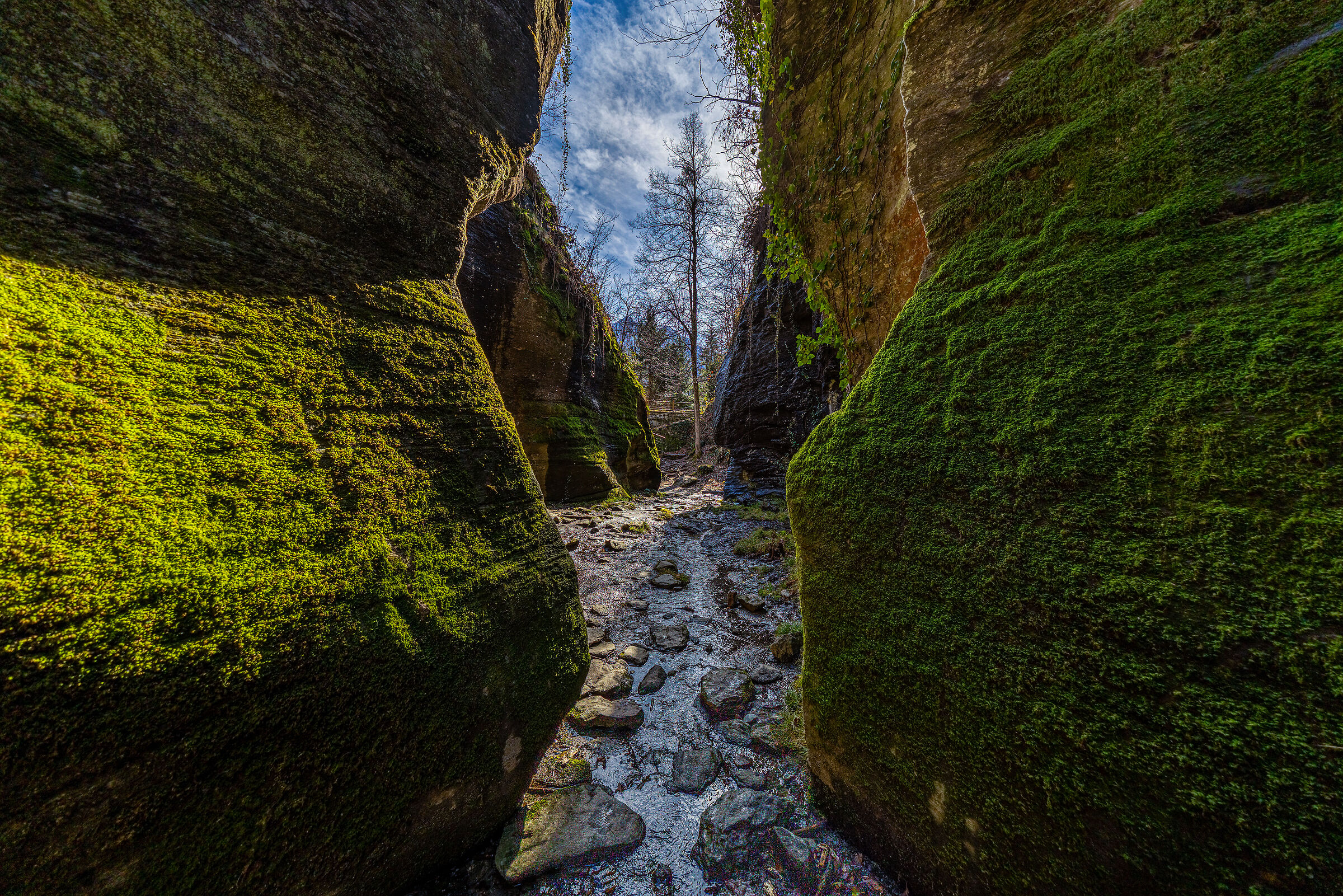 The ravines of Uriezzo