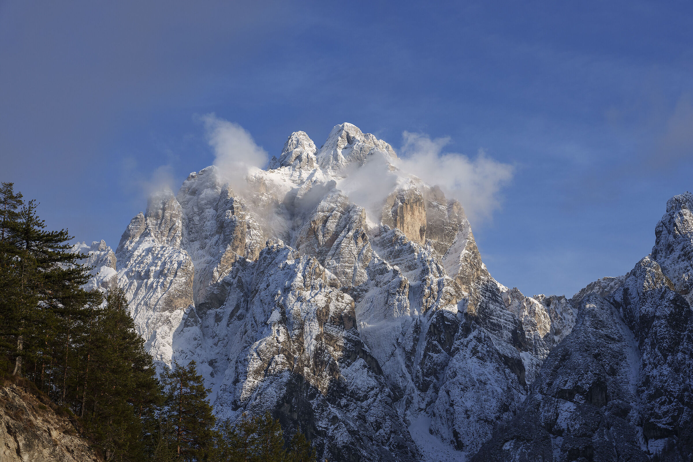 The Jof del Montasio from Val Dogna, Julian Alps