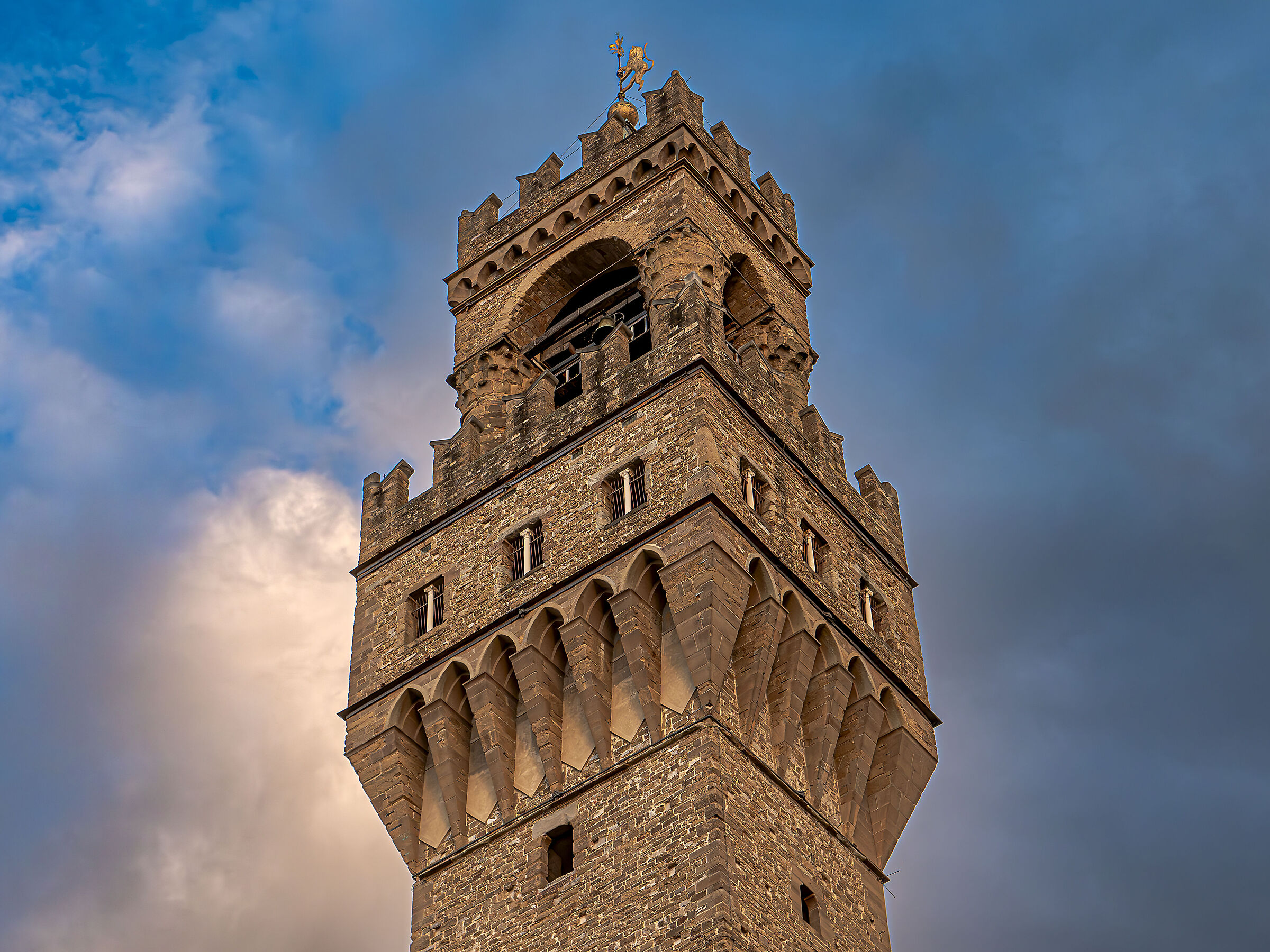 Particolare Torre di Arnolfo - Firenze