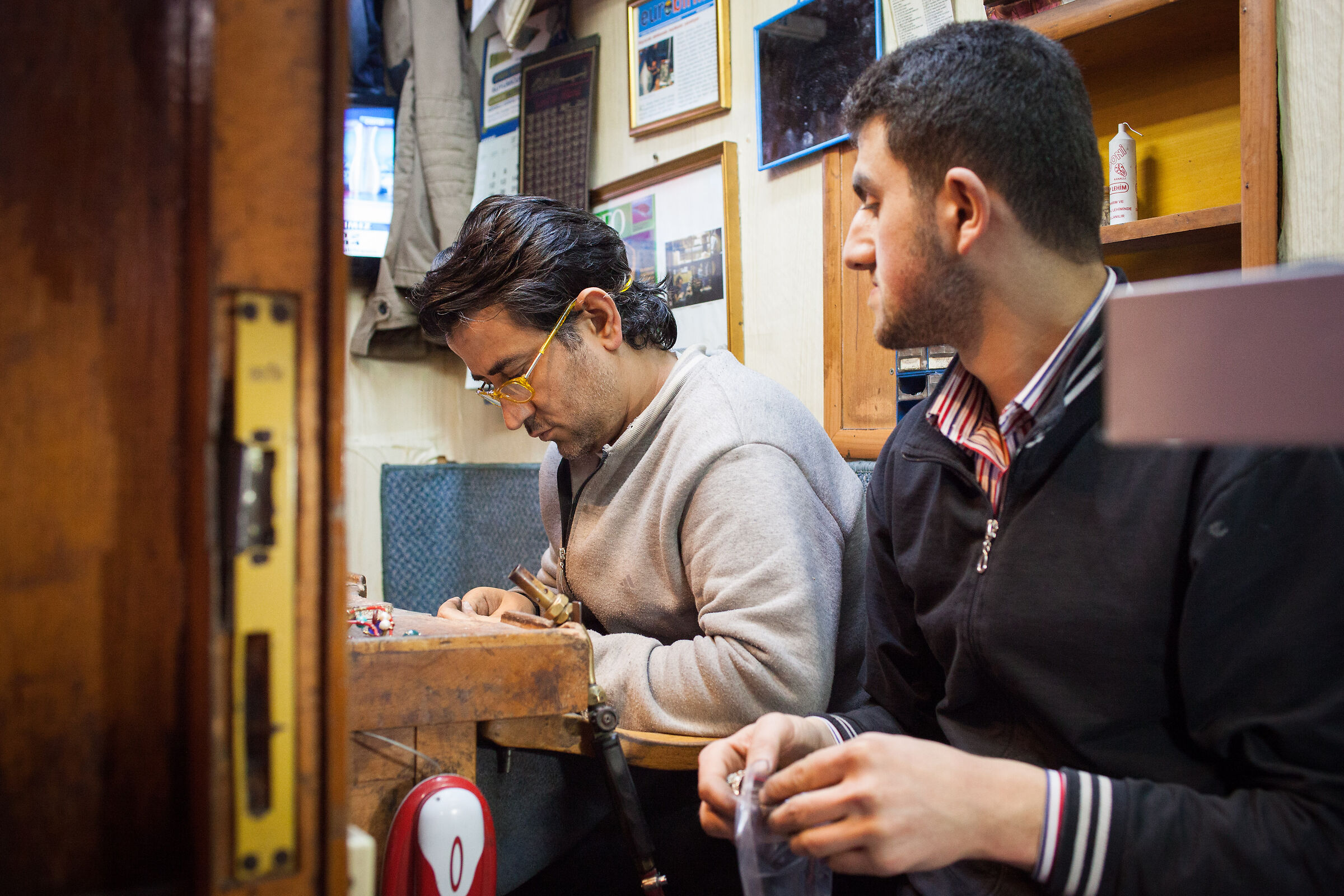 Istanbul, la gente è tutta così impegnata