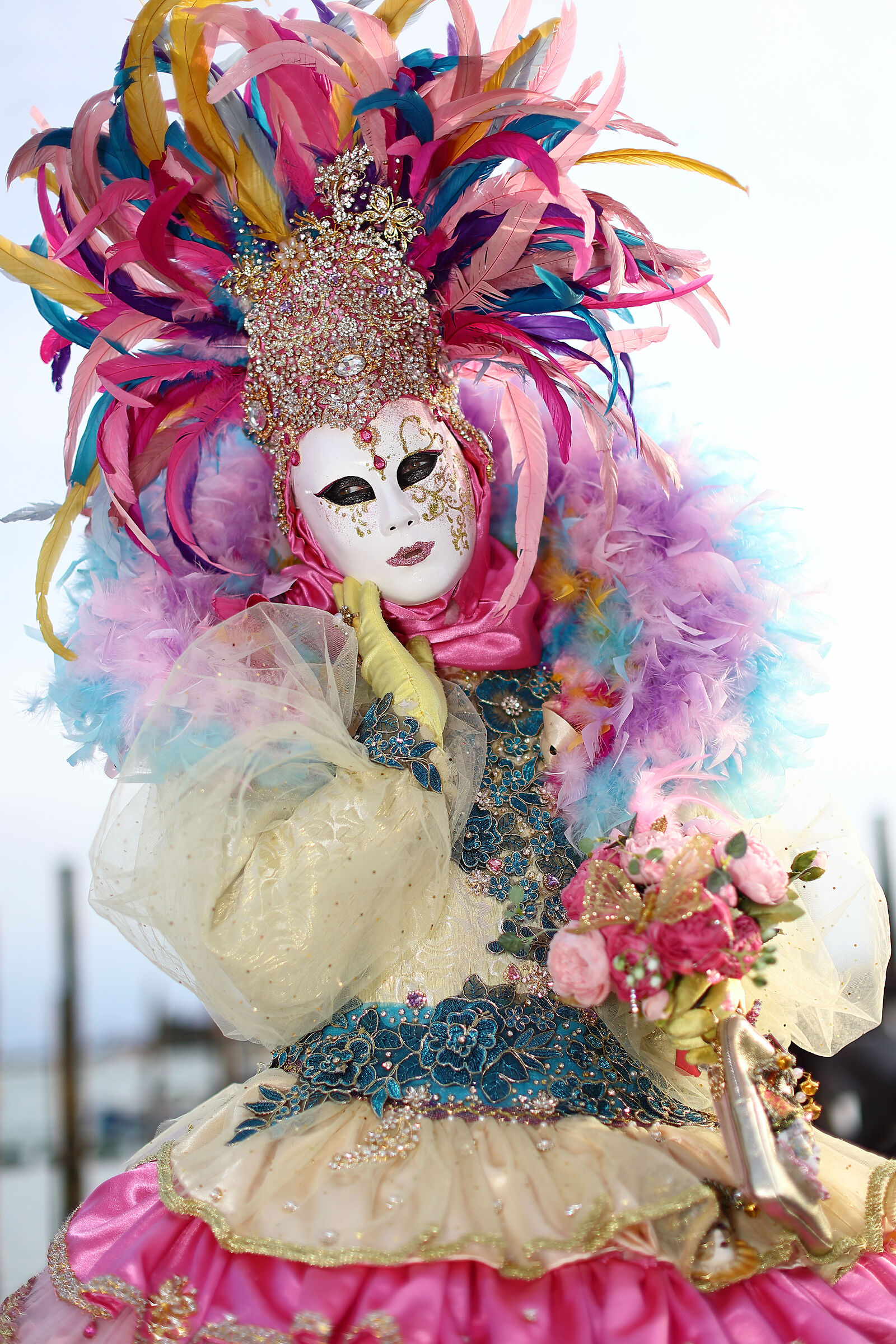 and this year too, bear my masks 1