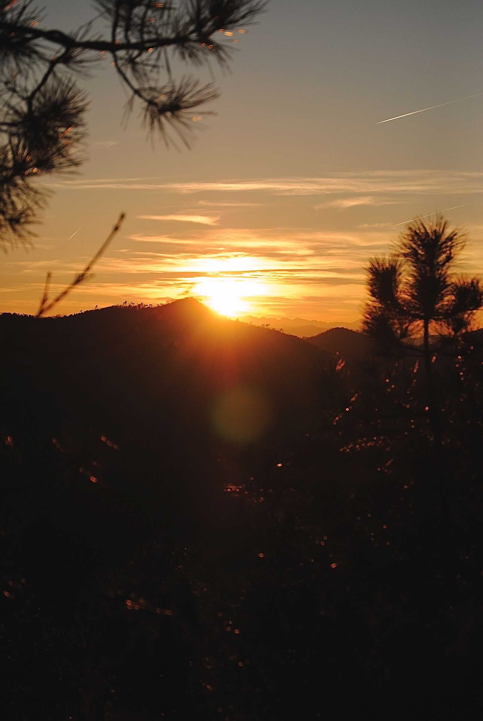 Sunset from the Madonna della Guardia