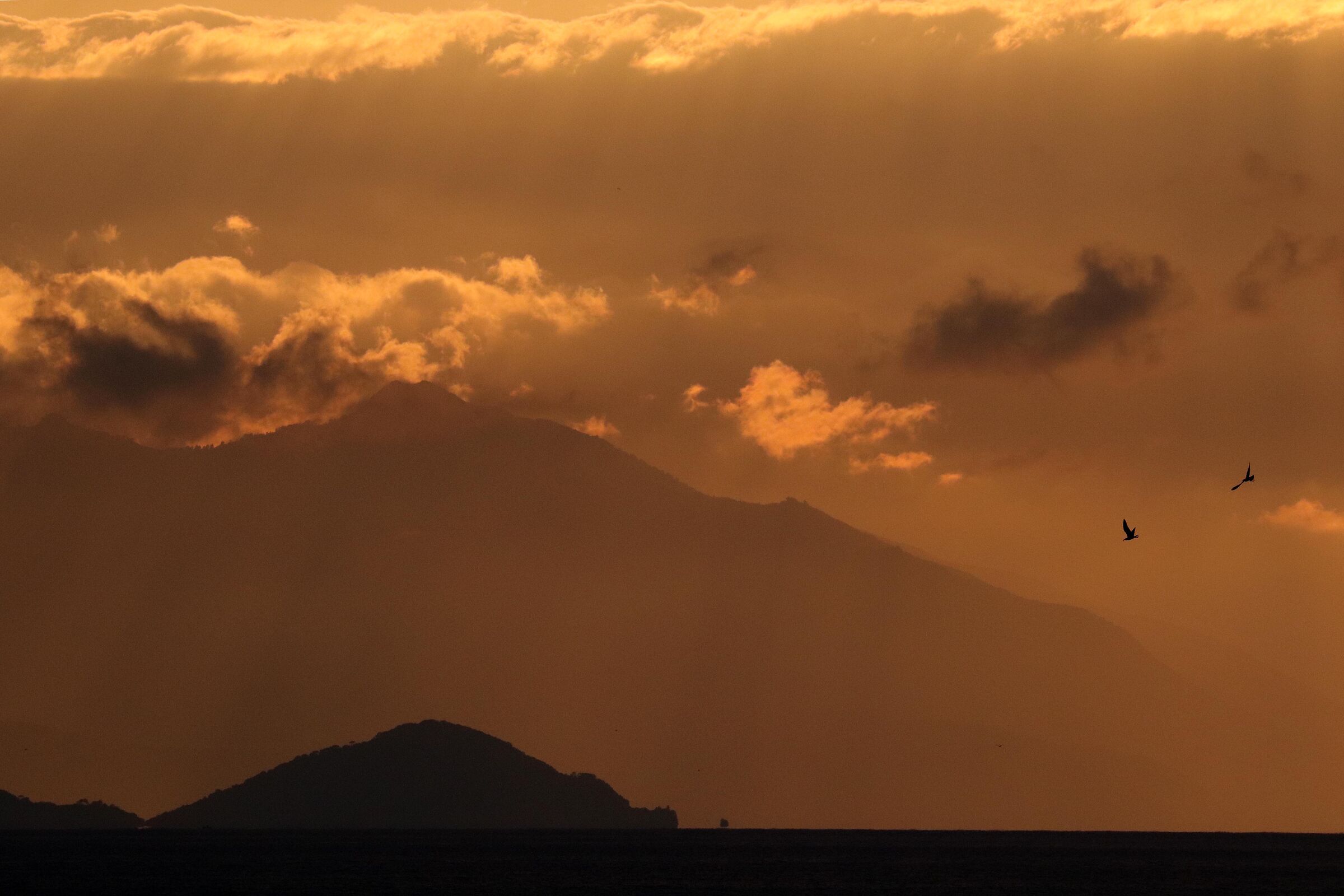 Sunset in Piombino