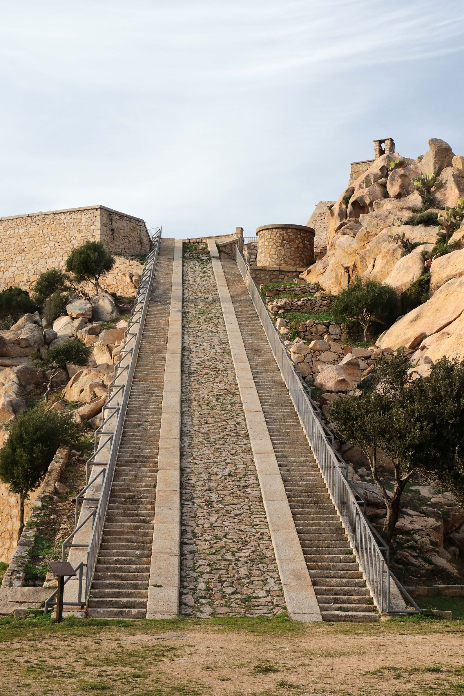 Staircase of a fortress