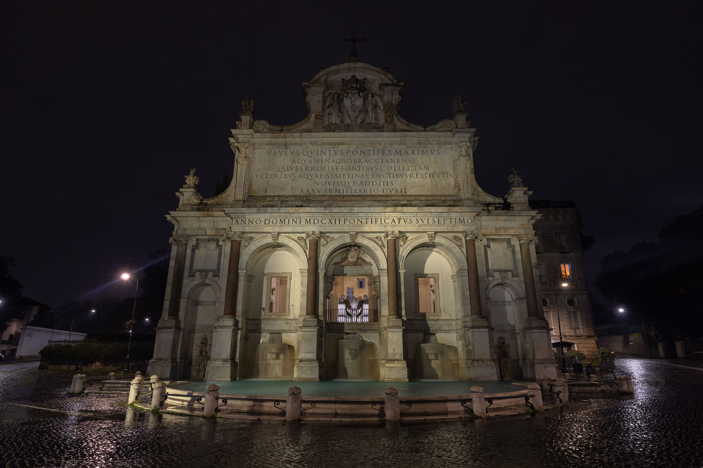 Water fountain Paola roma