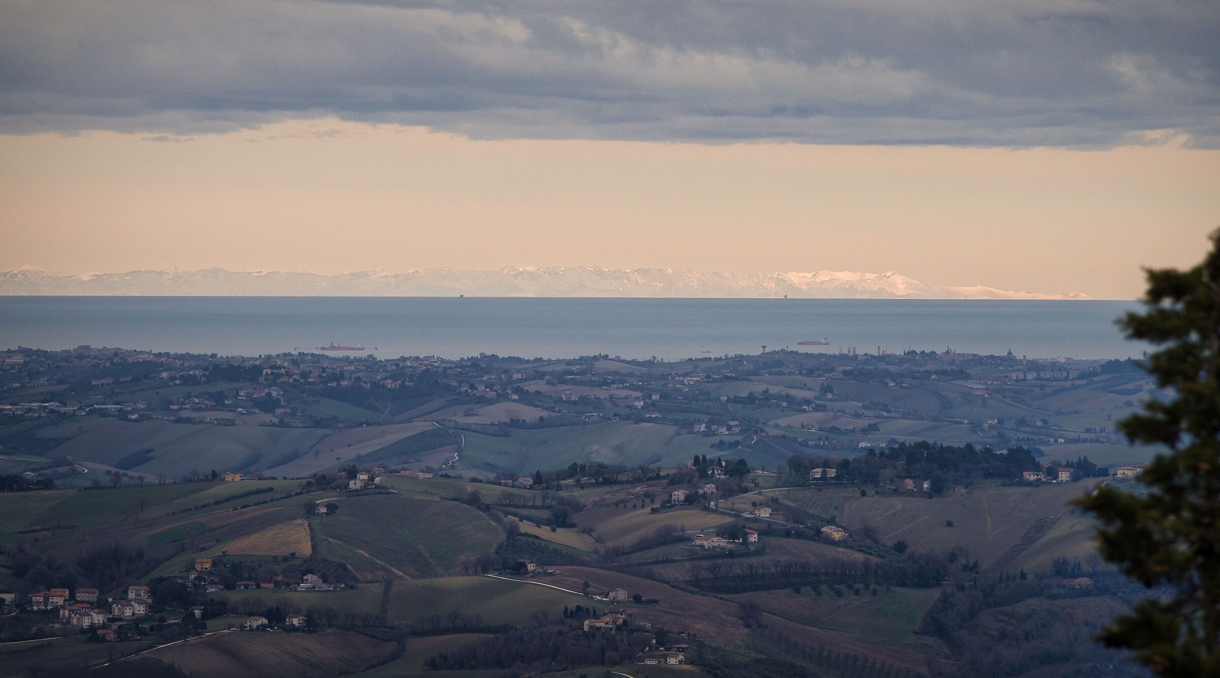 Osservando i monti croati