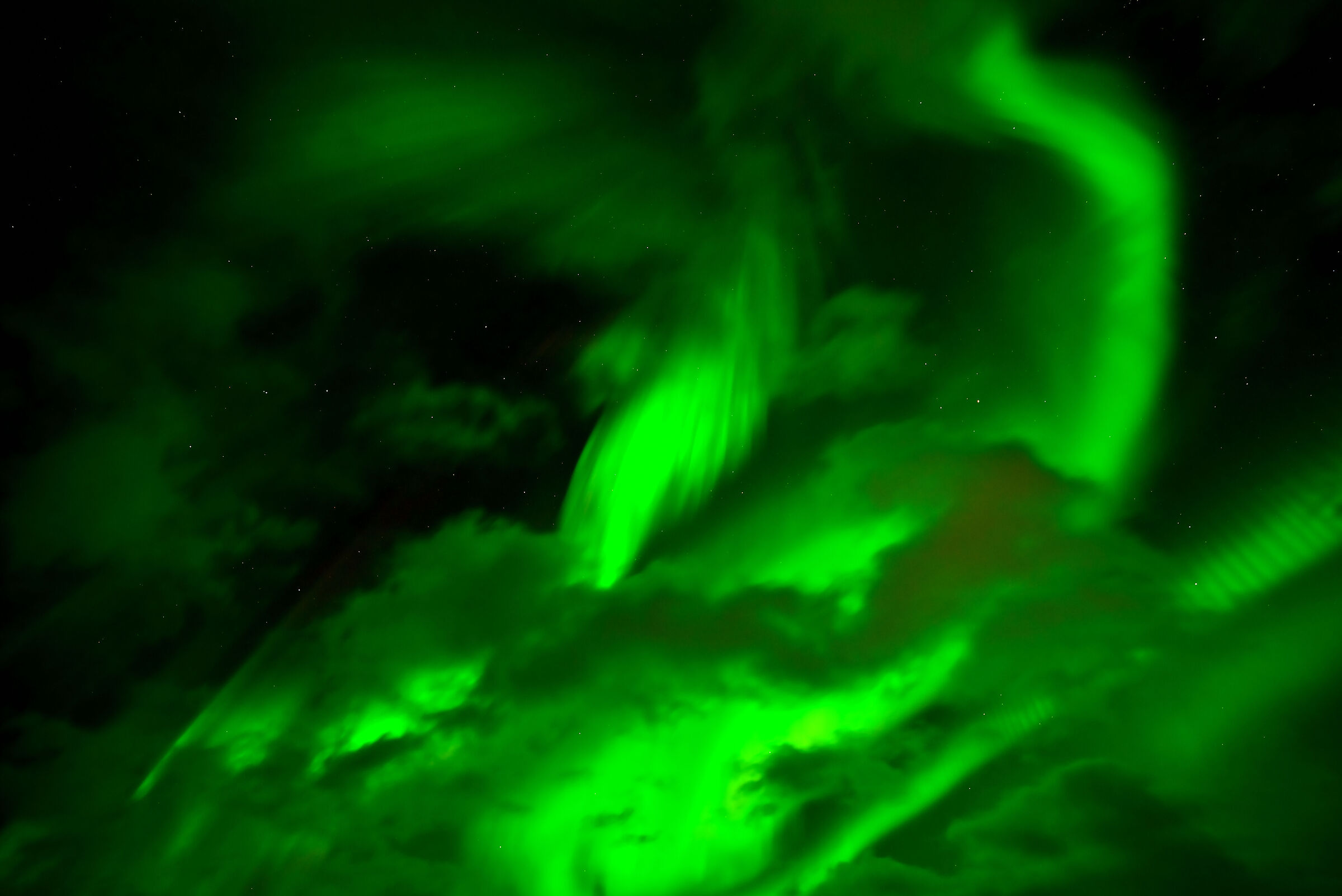 aurora - the clouds were bothering