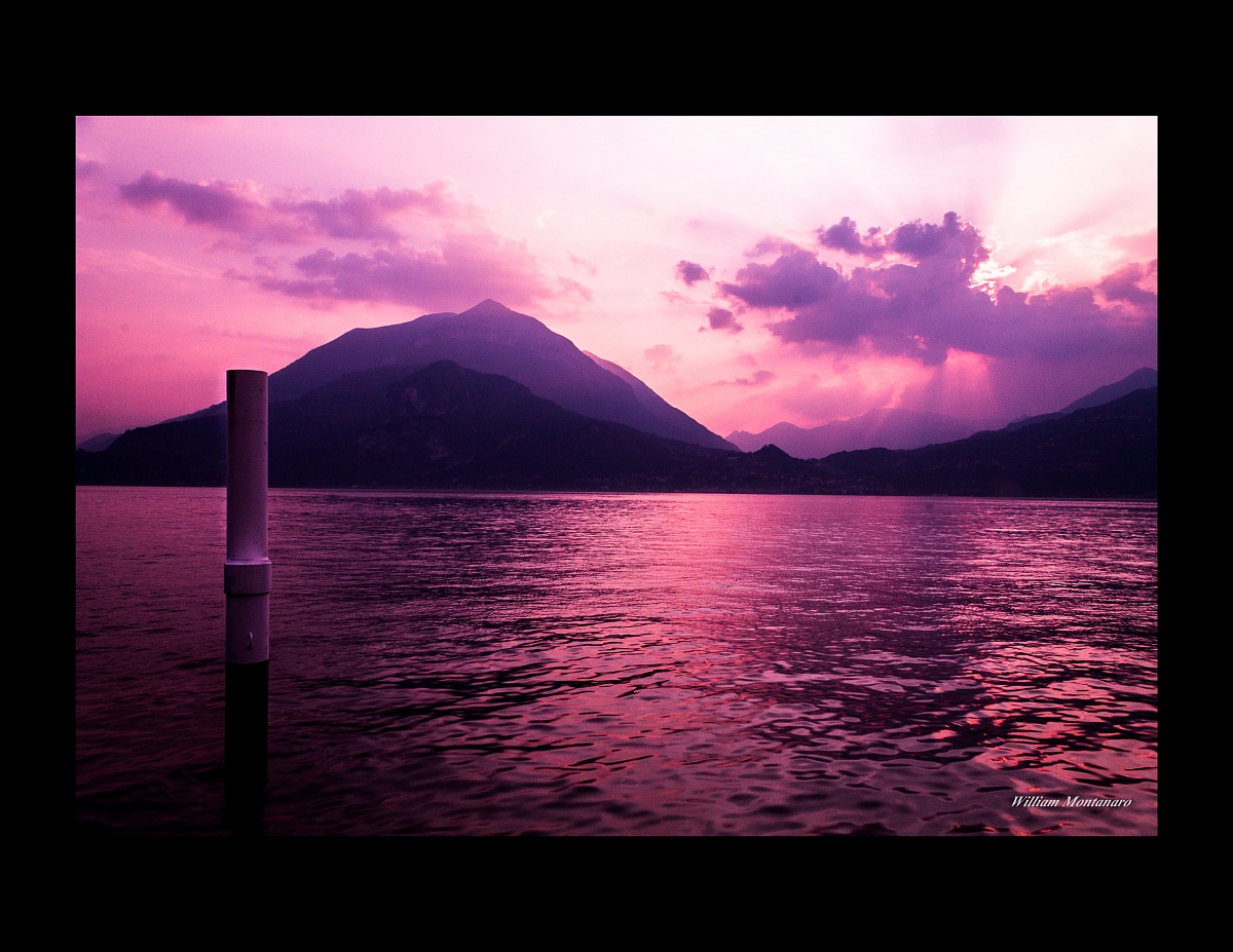 Tramonto a Varenna...