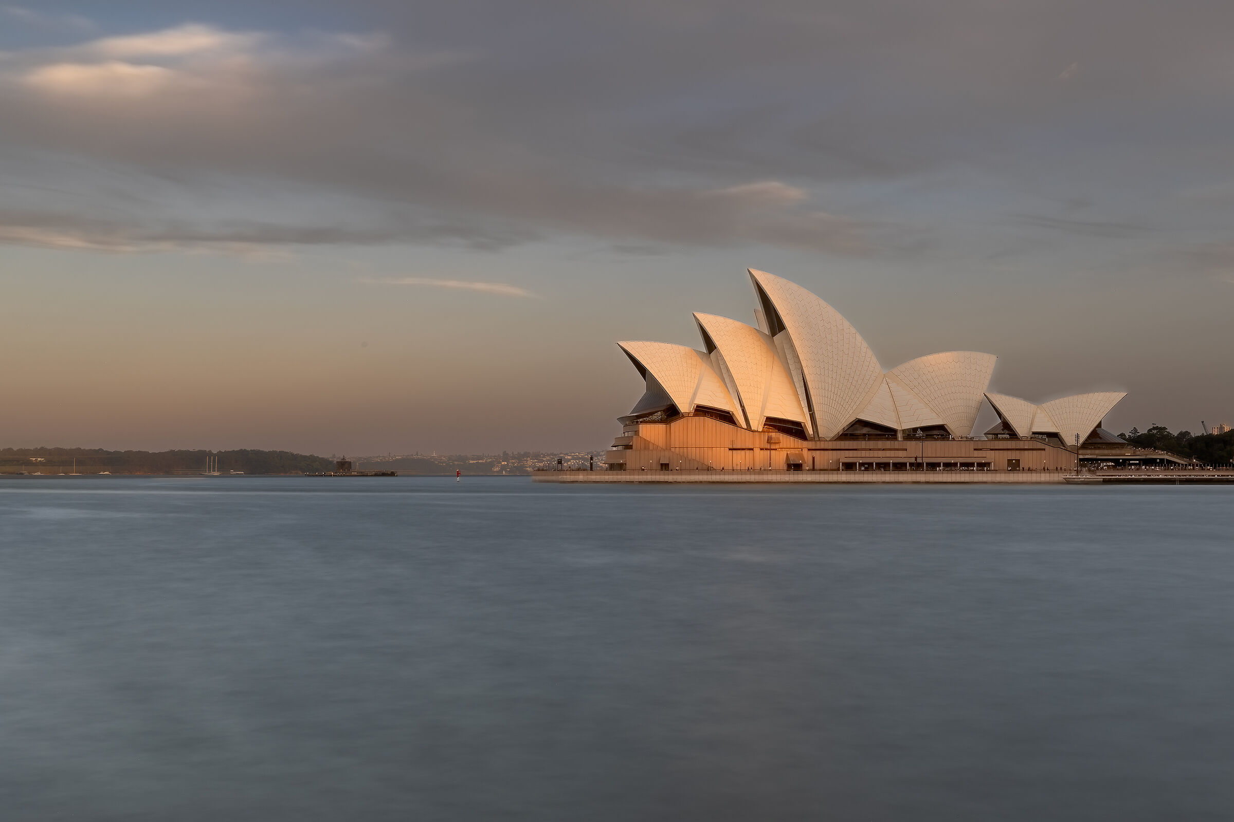 Opera House at sunset