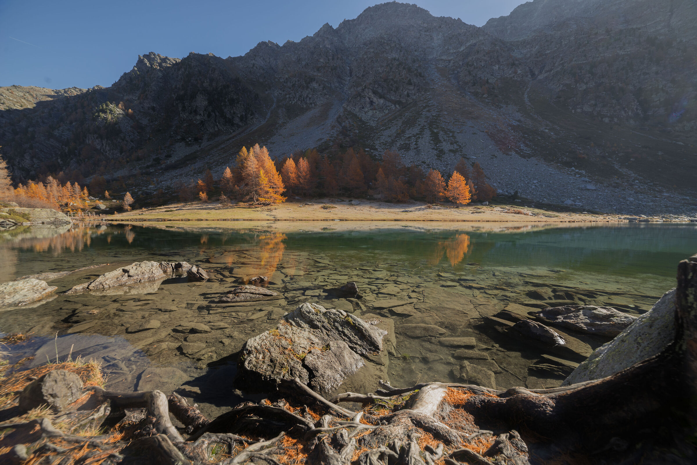 Lake Arpy Aosta Valley