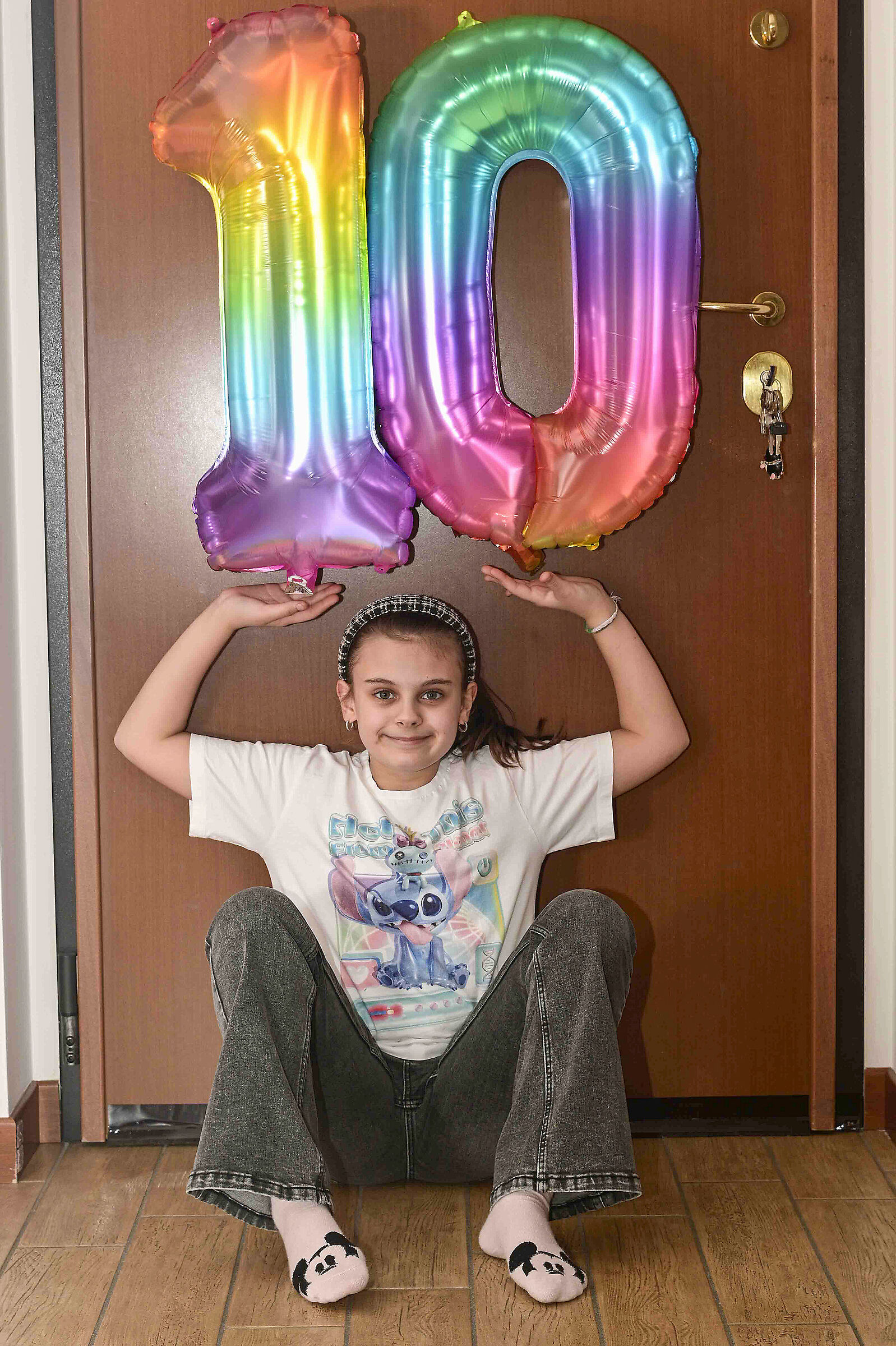 Come passa il tempo . è la piccola che ho in braccio