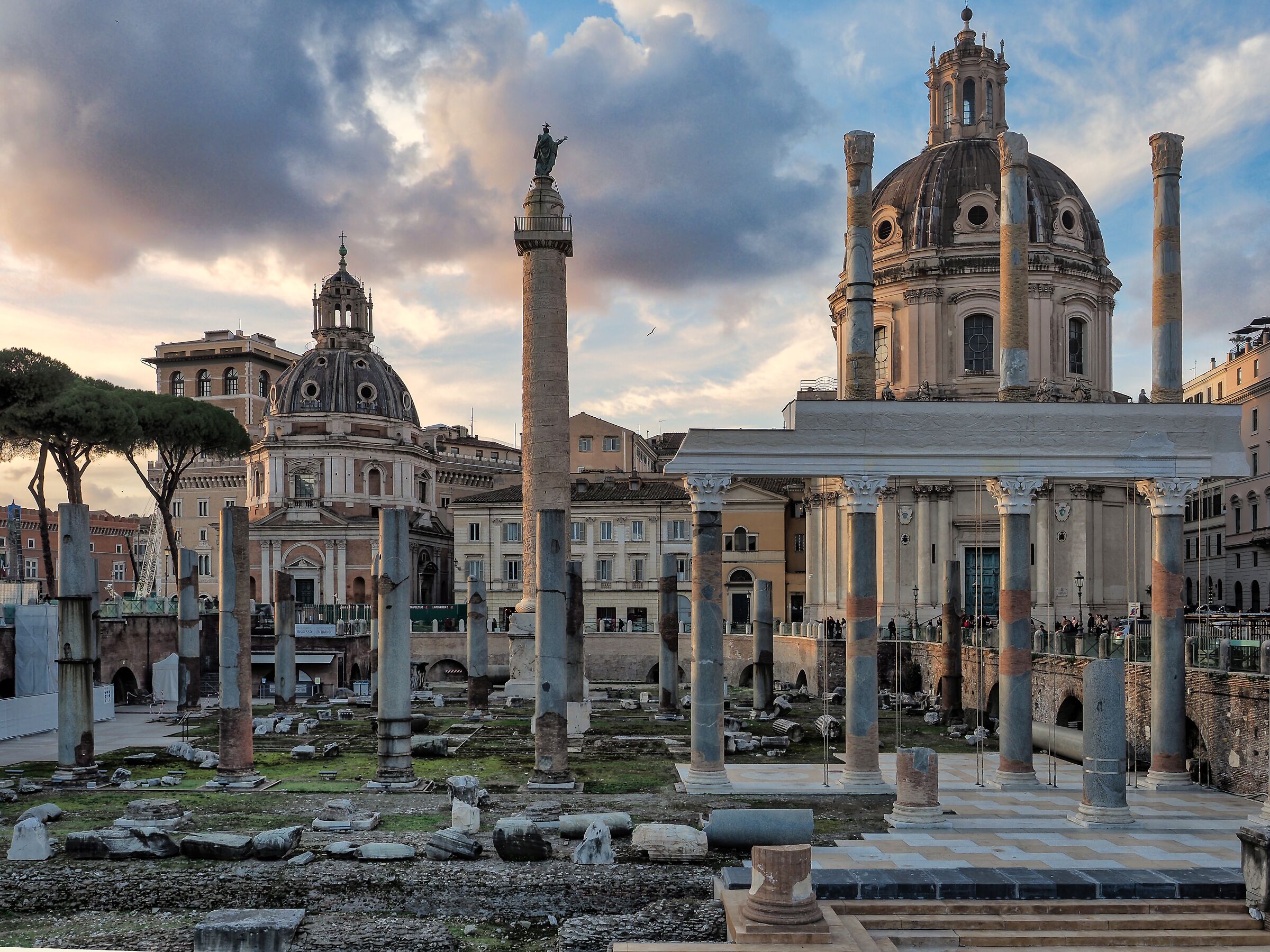 Last rays of sunshine