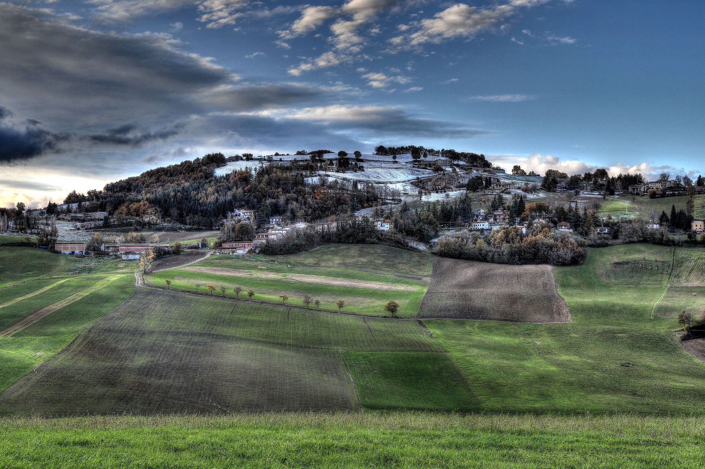 on the road to Neviano