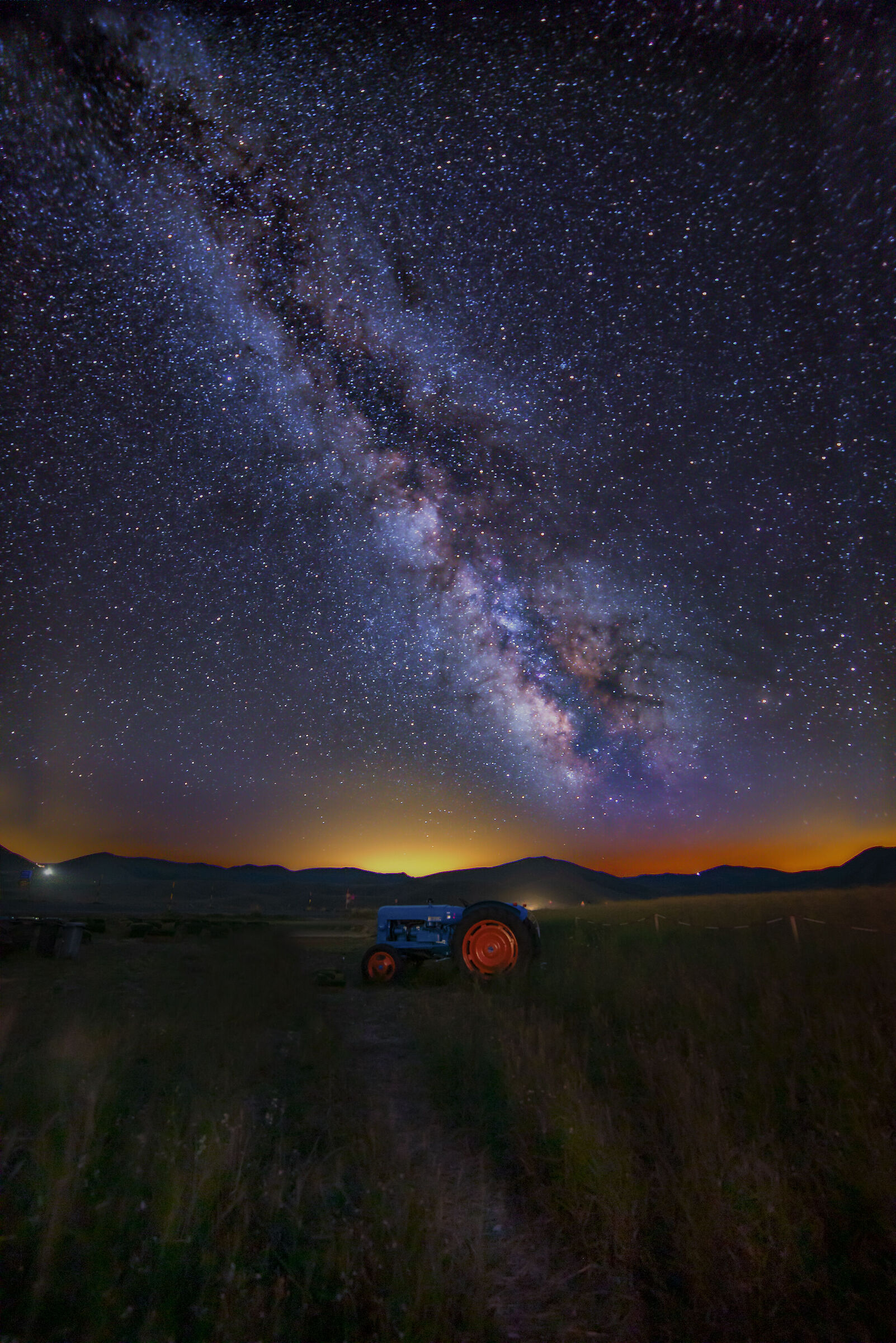 Via Lattea a Castelluccio di Norcia