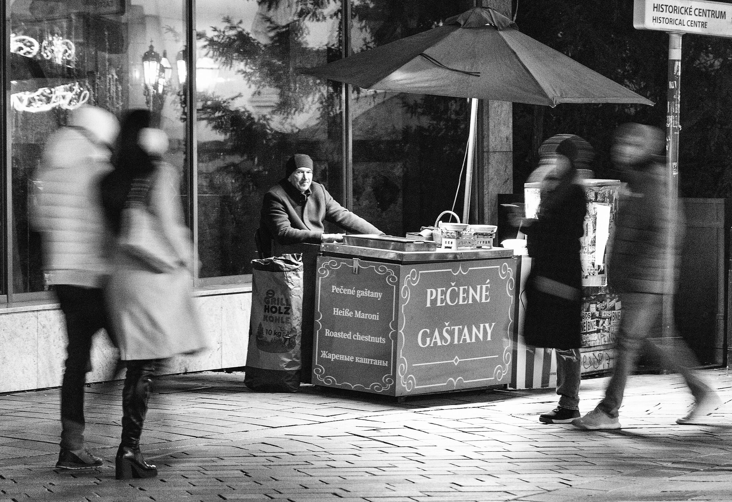 ... Roasted chestnuts...