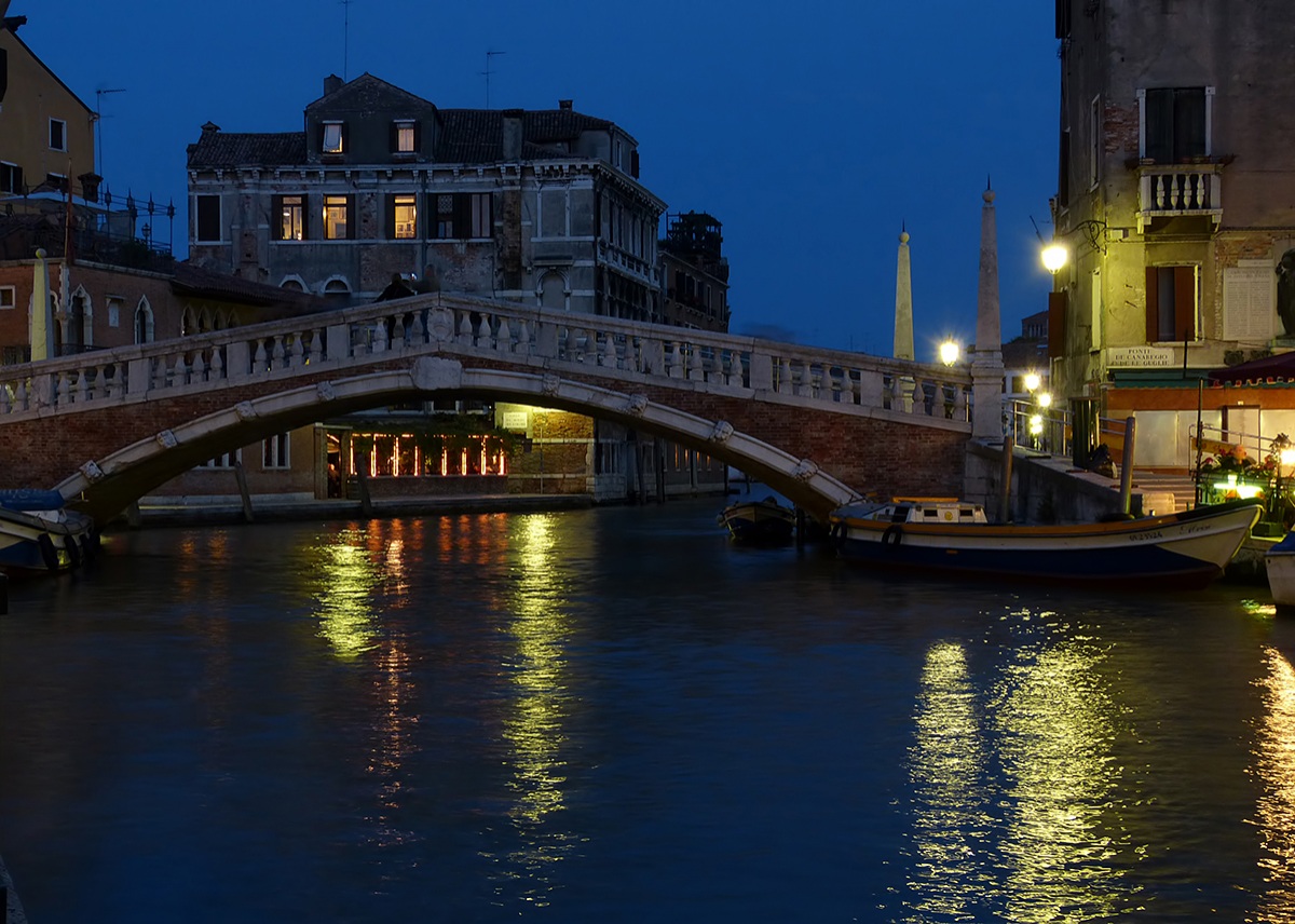 Quasi notte a Venezia