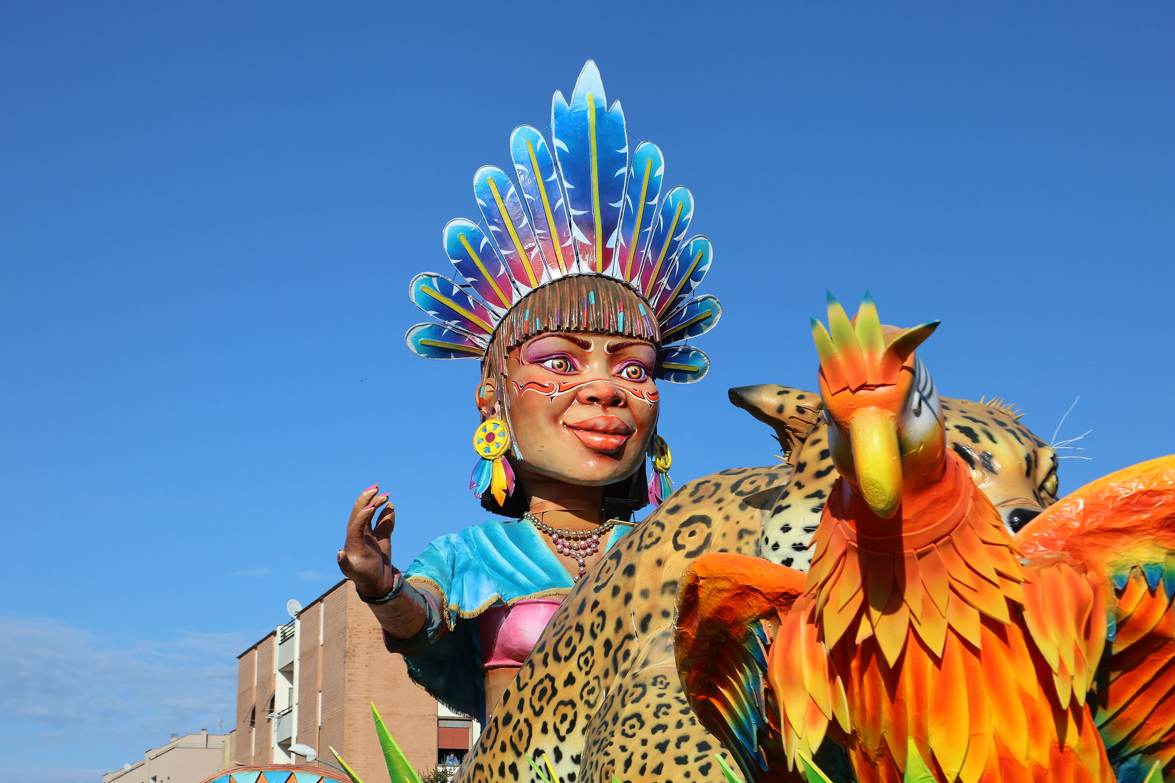 The Carnival with its allegorical floats 2025
