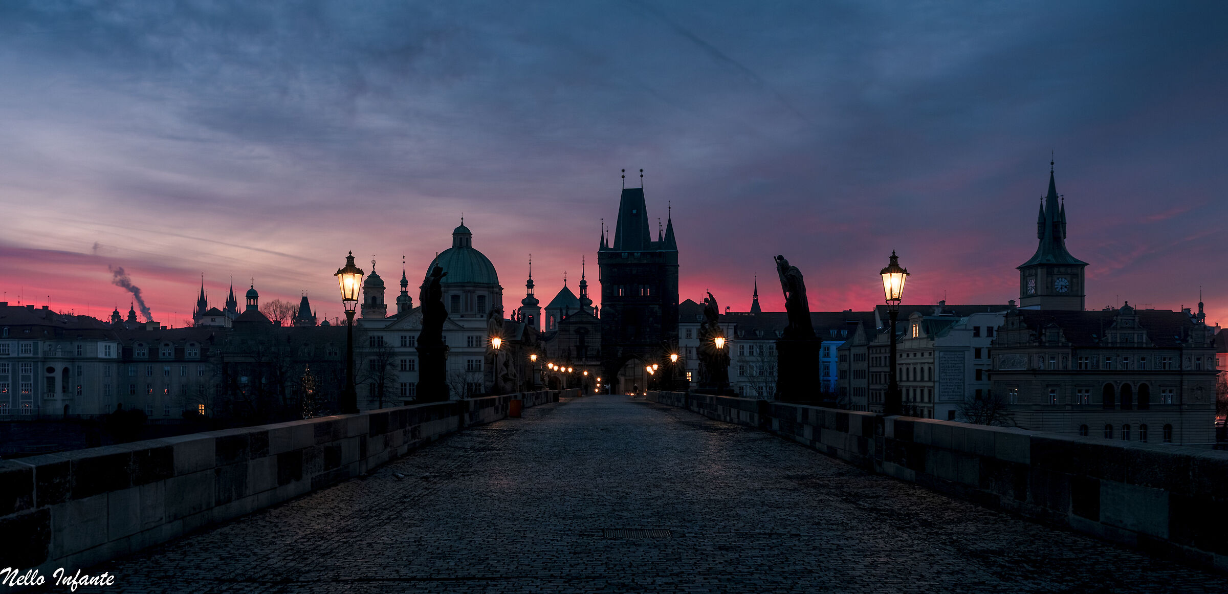 The dawn of Prague...