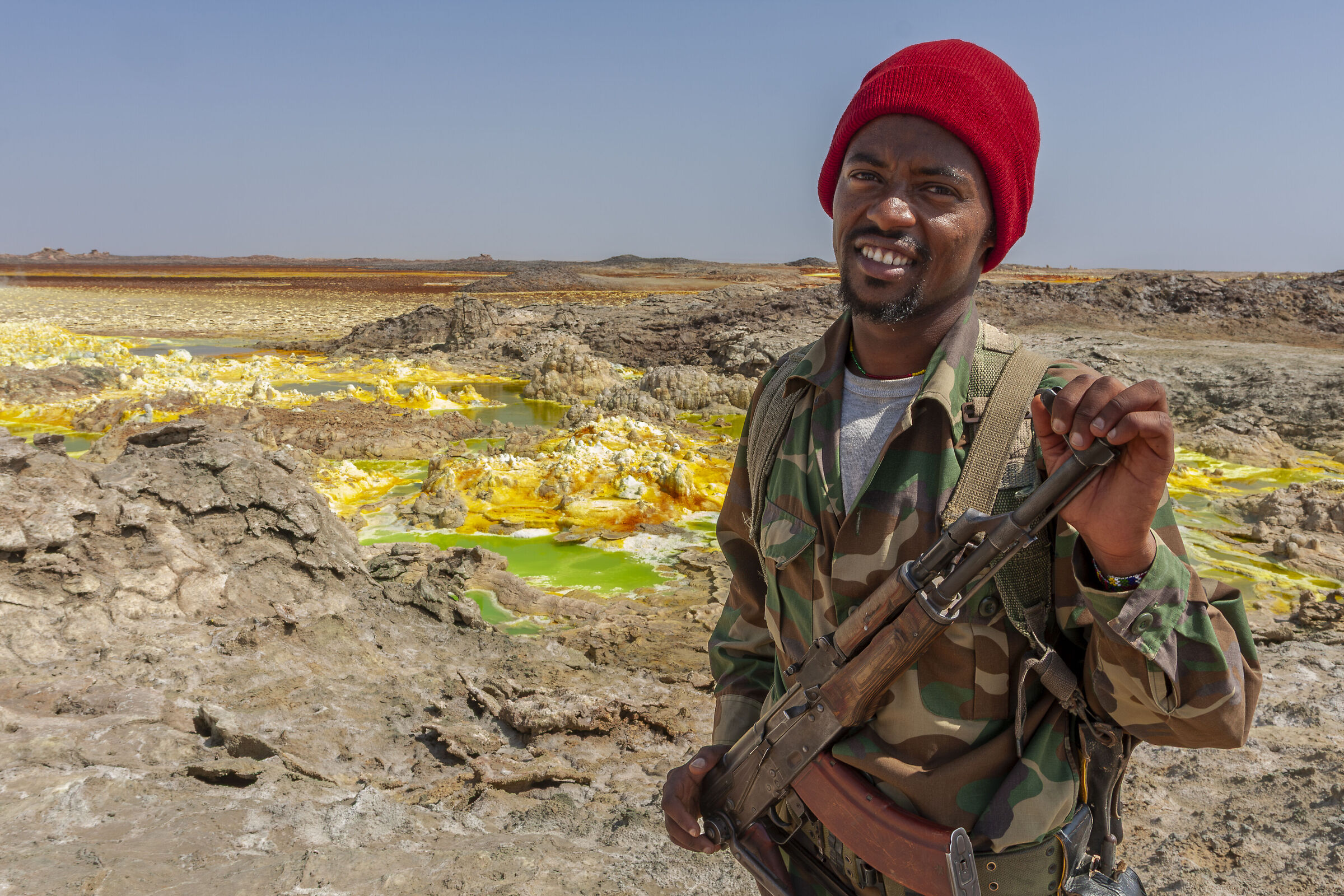 The escort to Dallol